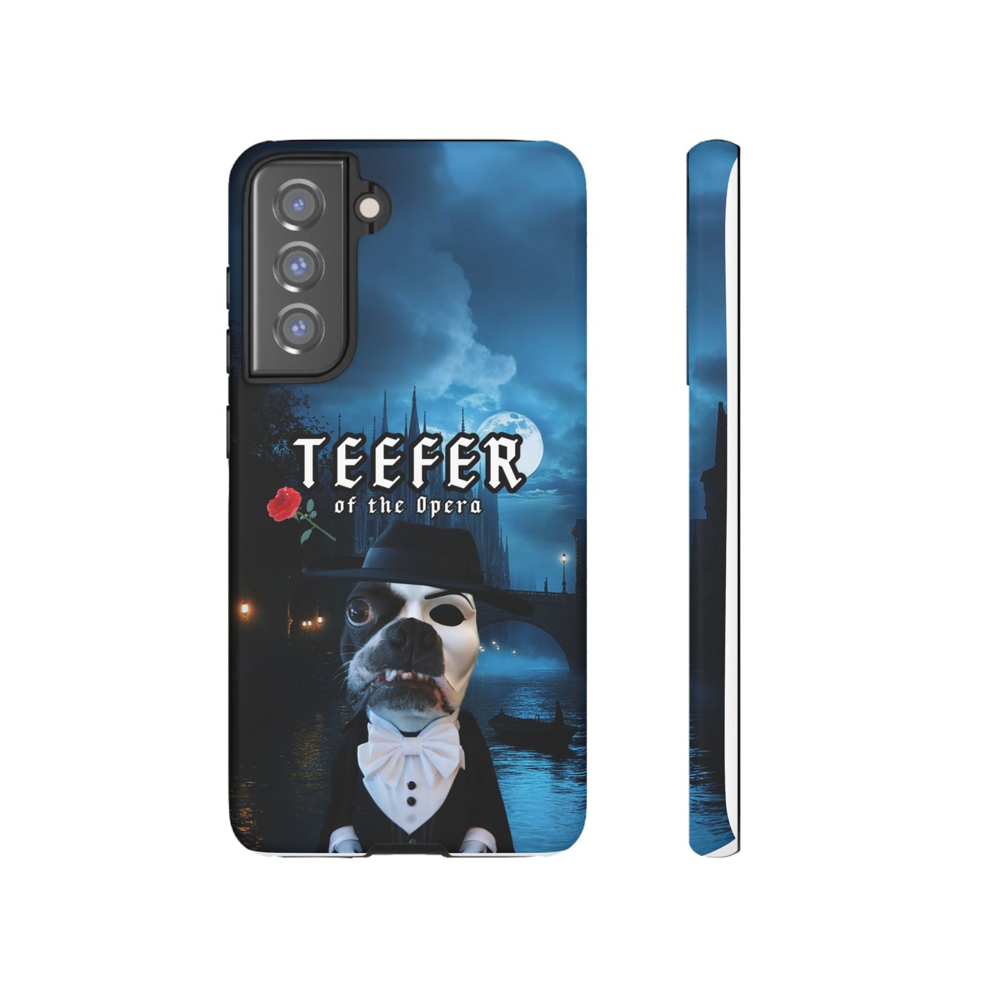 Teefer of the Opera Phone Case: Dramatic Elegance