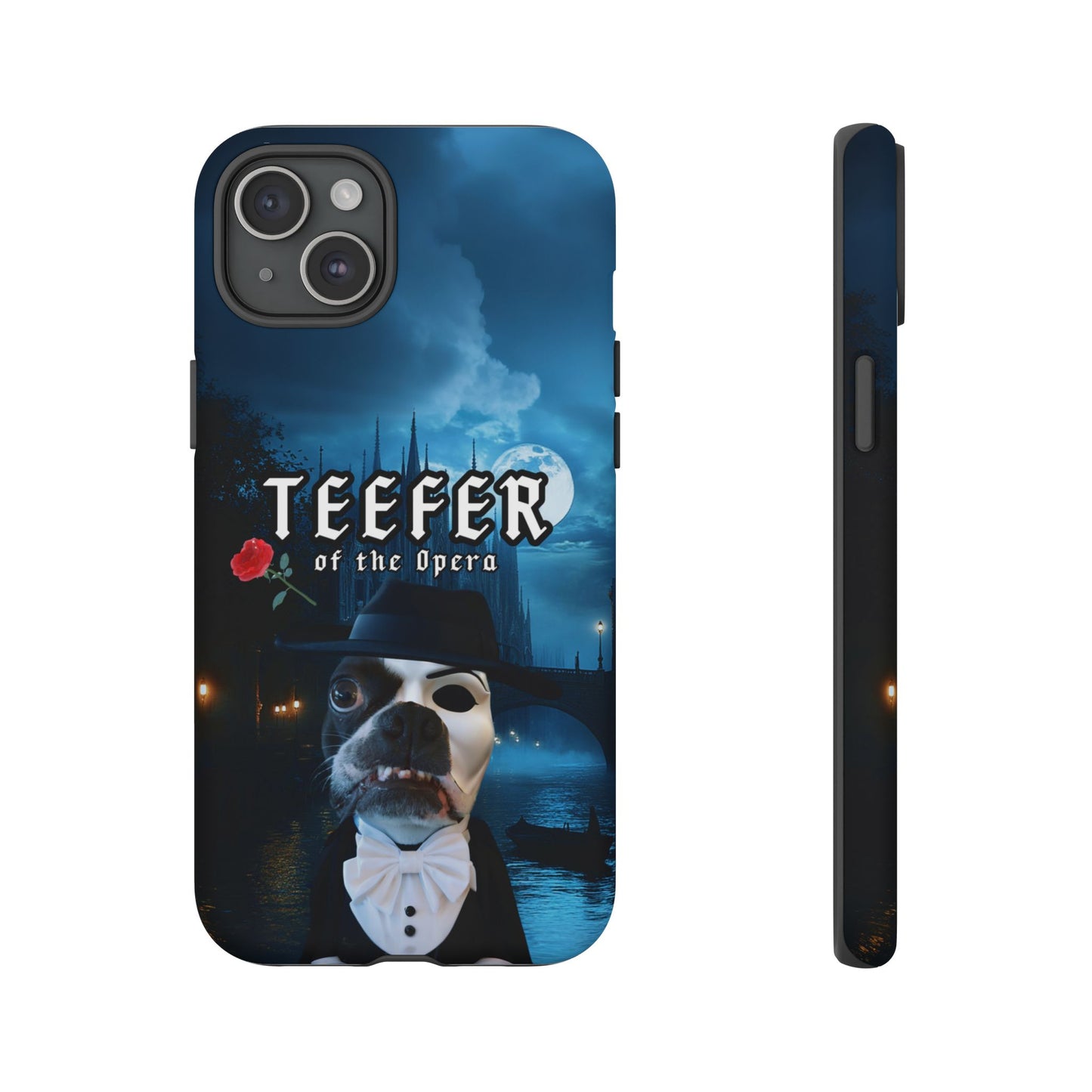 Teefer of the Opera Phone Case: Dramatic Elegance