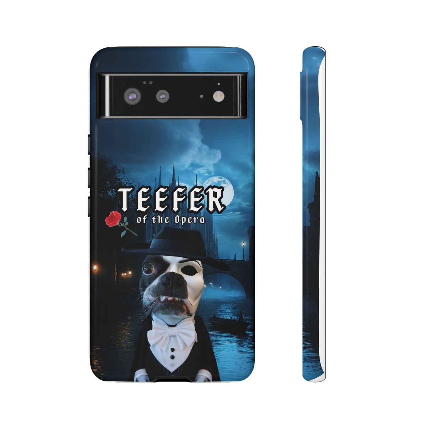 Teefer of the Opera Phone Case: Dramatic Elegance