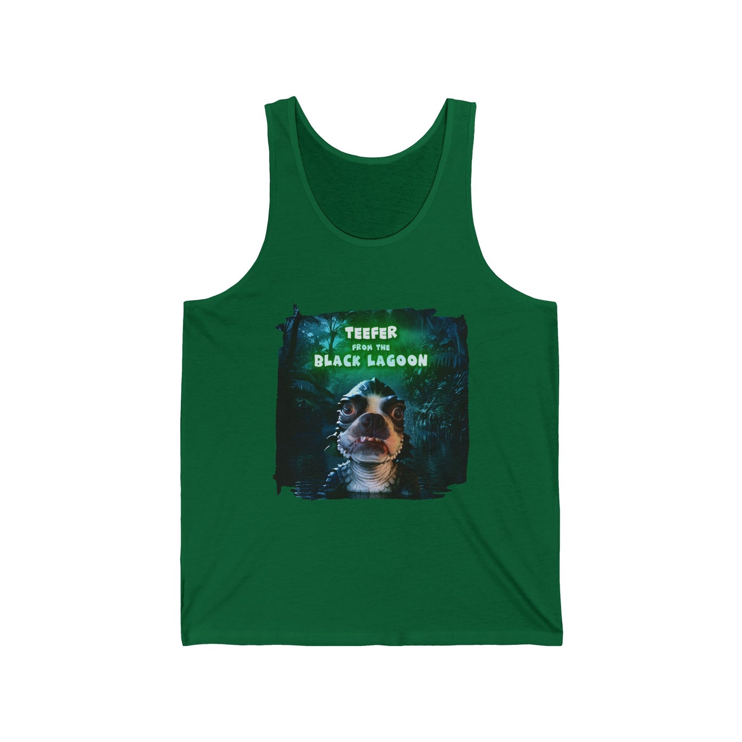 Teefer from the Black Lagoon Unisex Tank Top: Lagoon Explorer