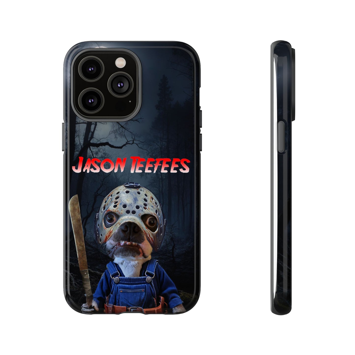 Masked Mischief: Jason Teefees Phone Case