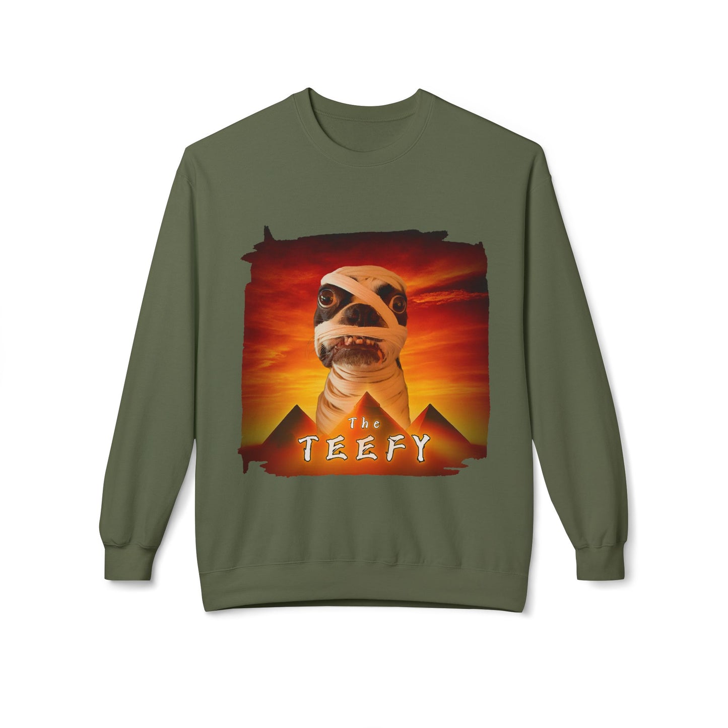 The Teefy Crewneck Sweatshirt: Ancient Comfort