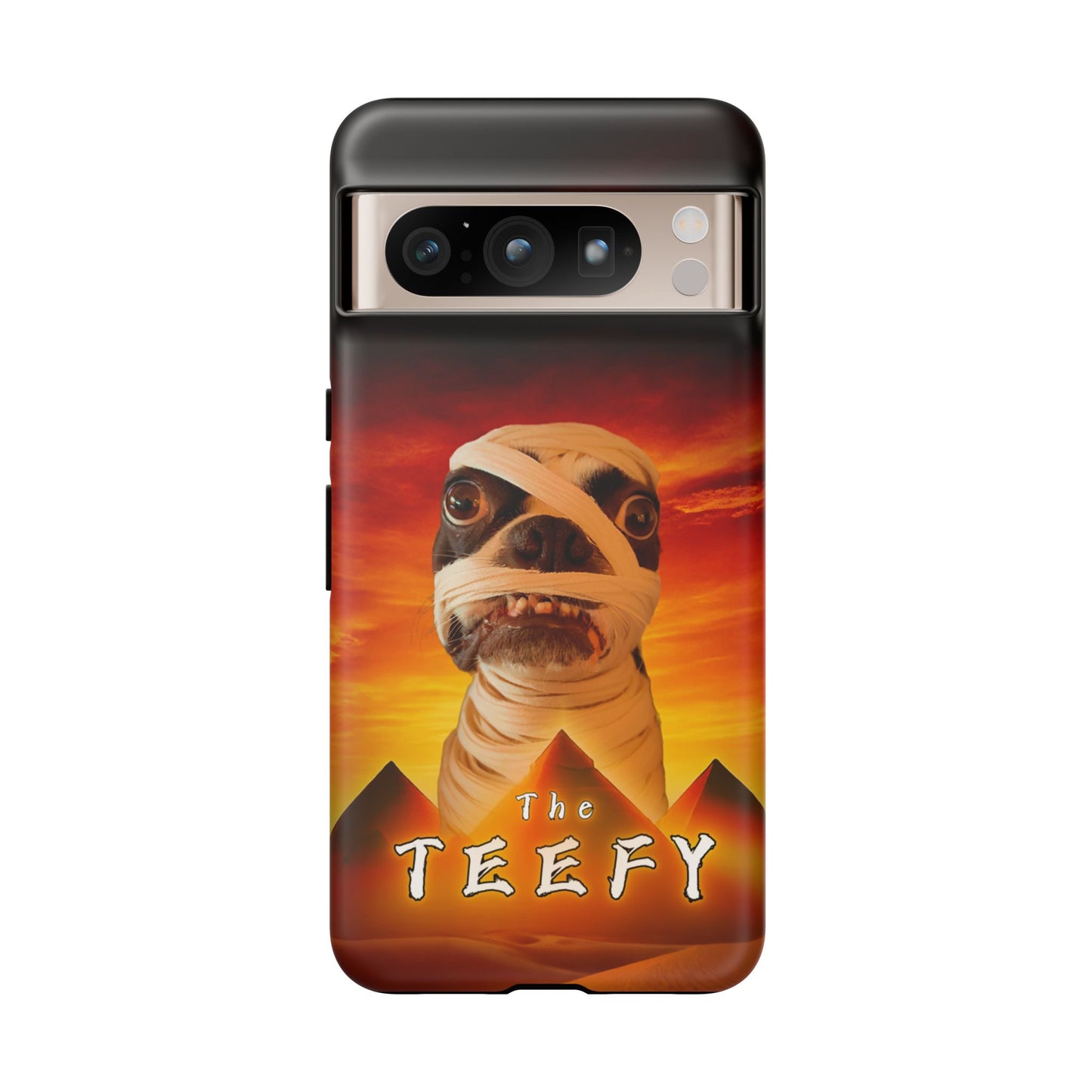 The Teefy Phone Case: Perfect for Teef and Classic Horror Enthusiasts