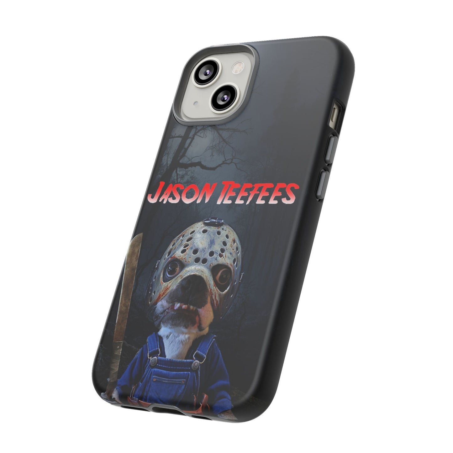 Masked Mischief: Jason Teefees Phone Case