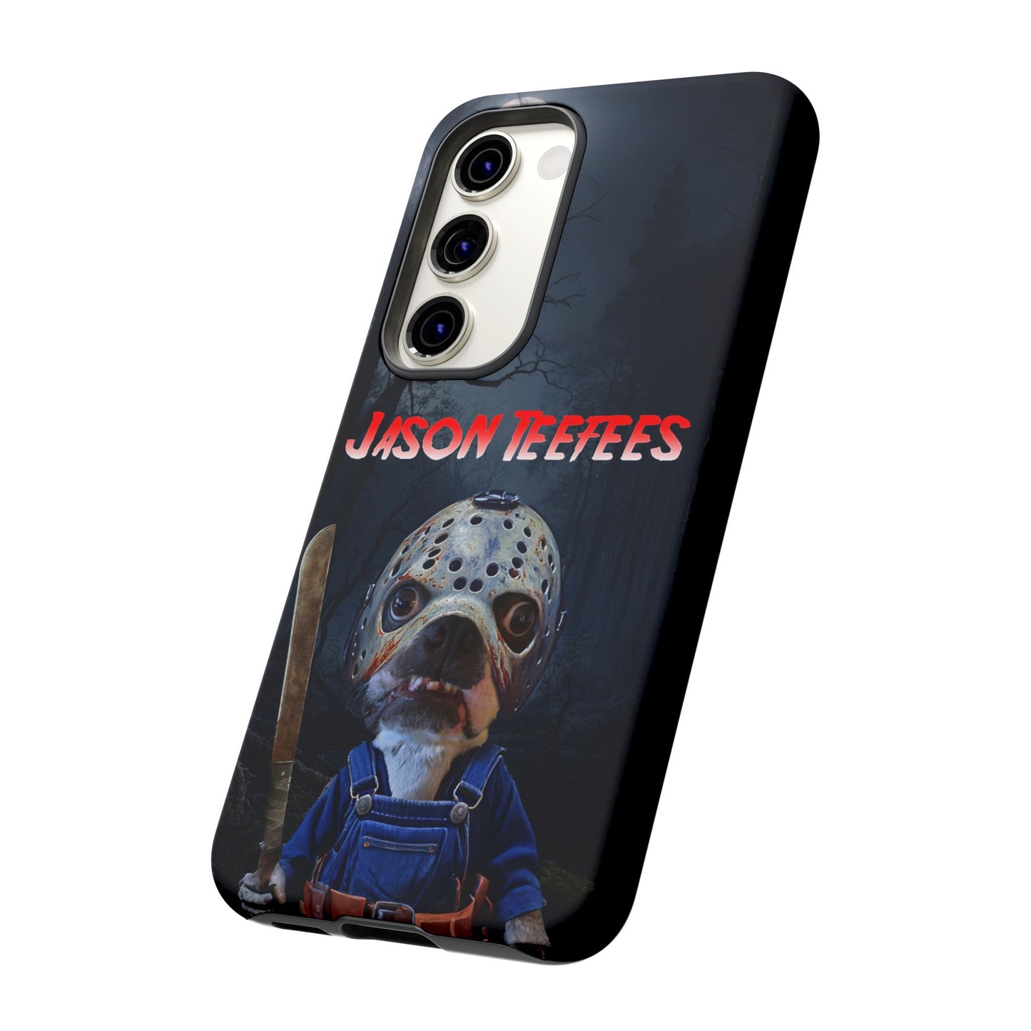 Masked Mischief: Jason Teefees Phone Case