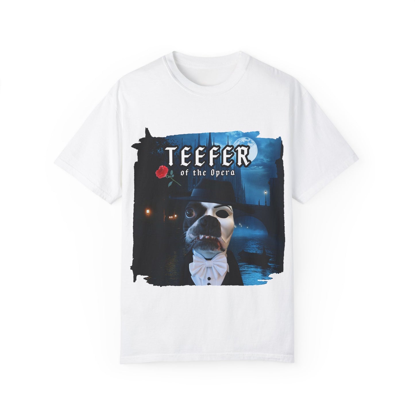 Teefer of the Opera Unisex T-Shirt: Curtain Call Comfort