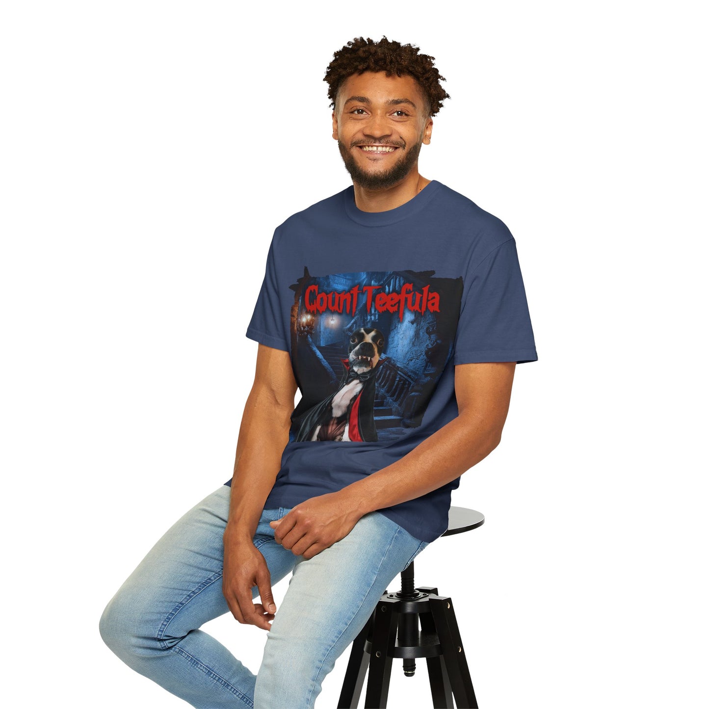 Count Teefula Unisex T-Shirt: Nighttime Charm