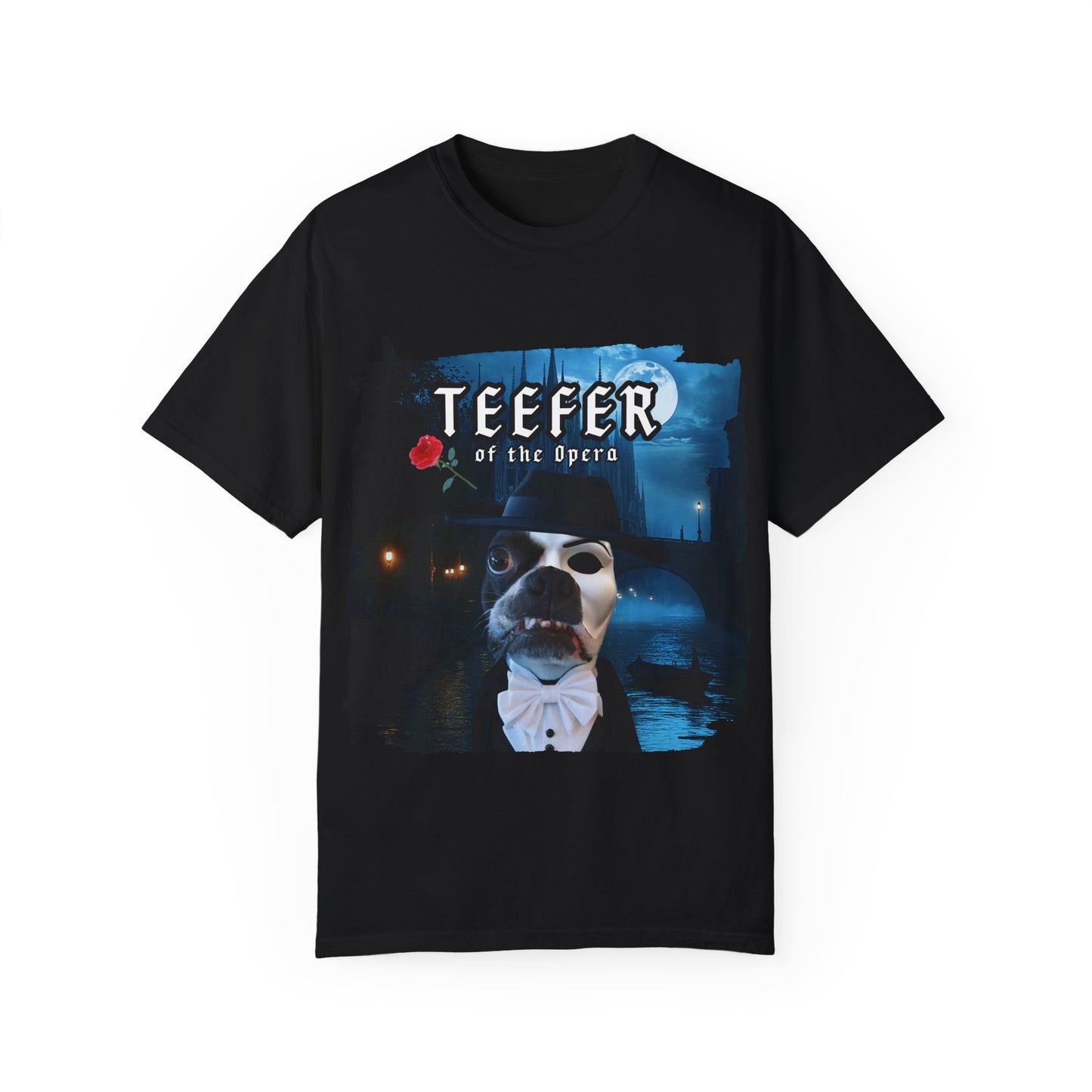 Teefer of the Opera Unisex T-Shirt: Curtain Call Comfort