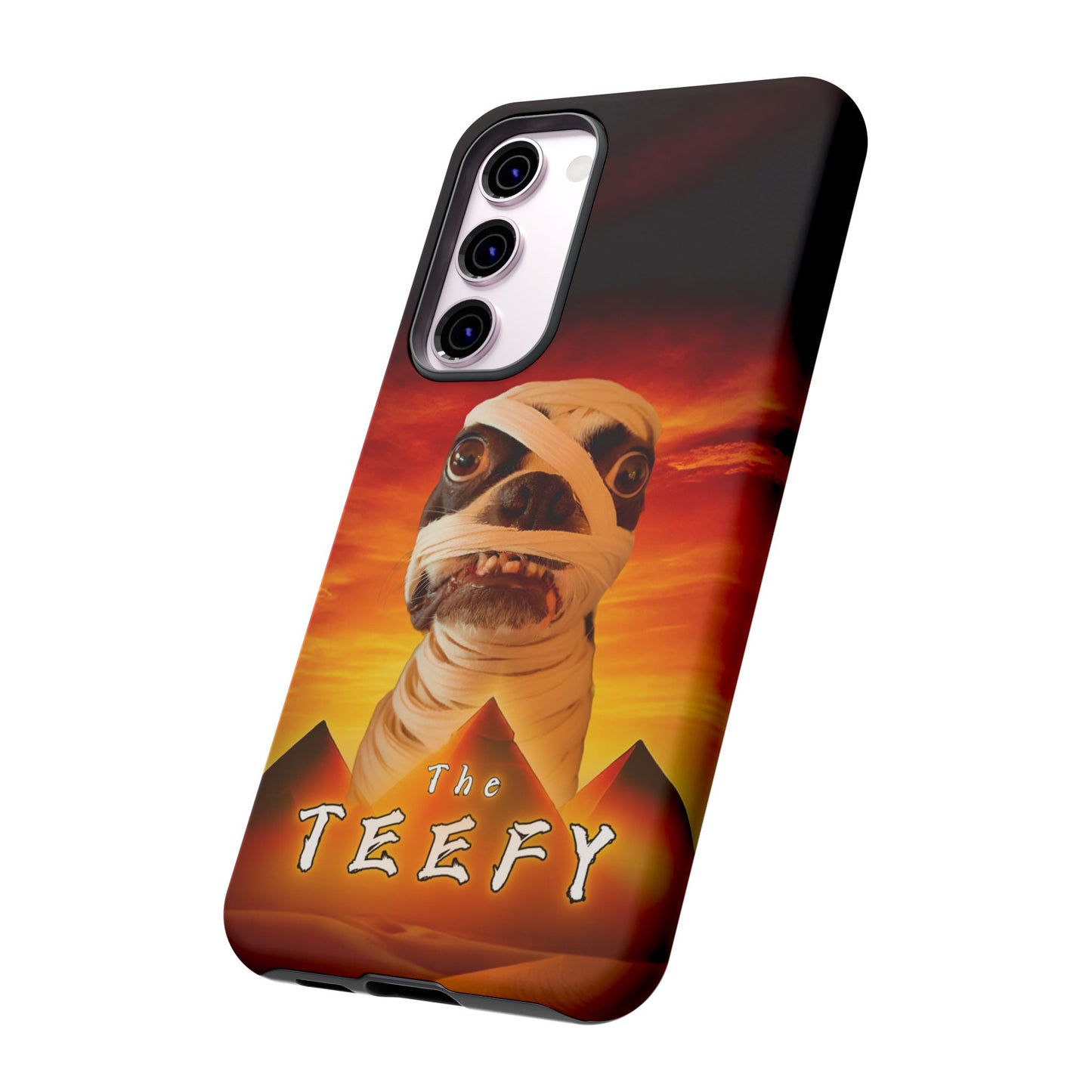The Teefy Phone Case: Perfect for Teef and Classic Horror Enthusiasts