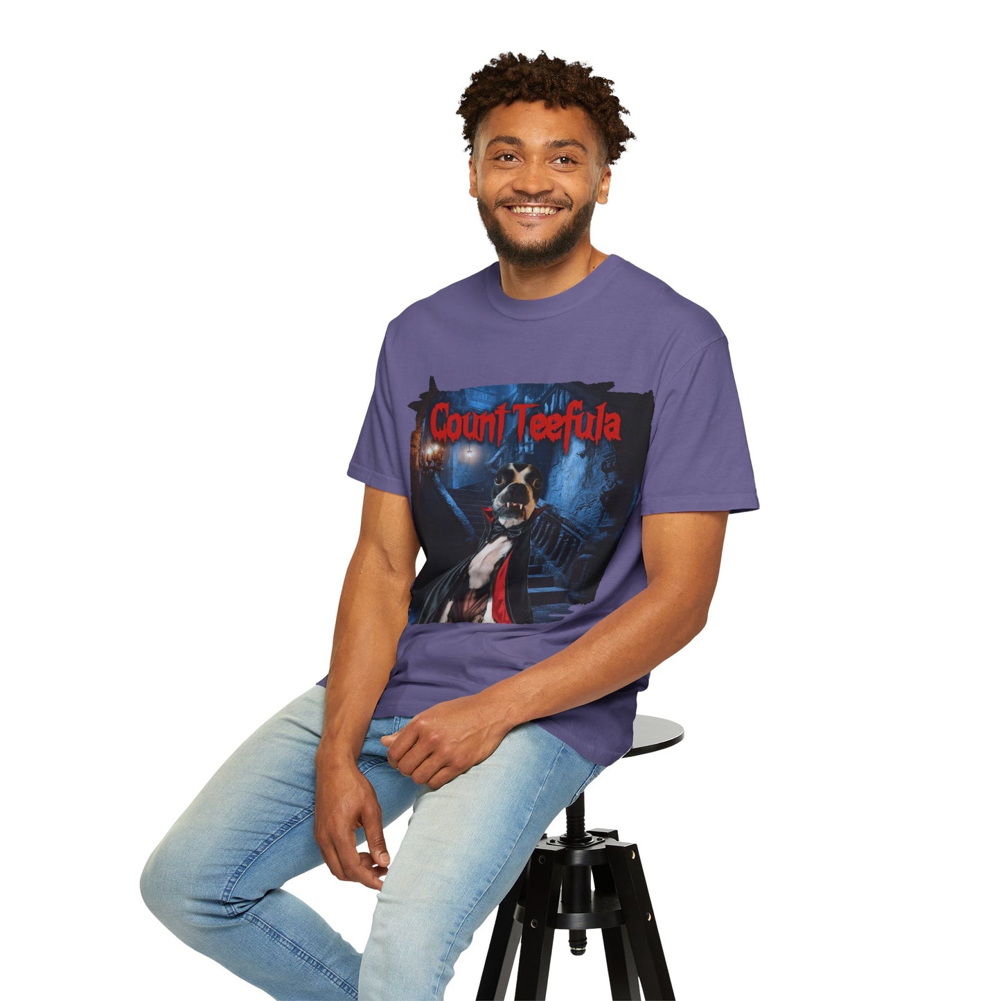 Count Teefula Unisex T-Shirt: Nighttime Charm