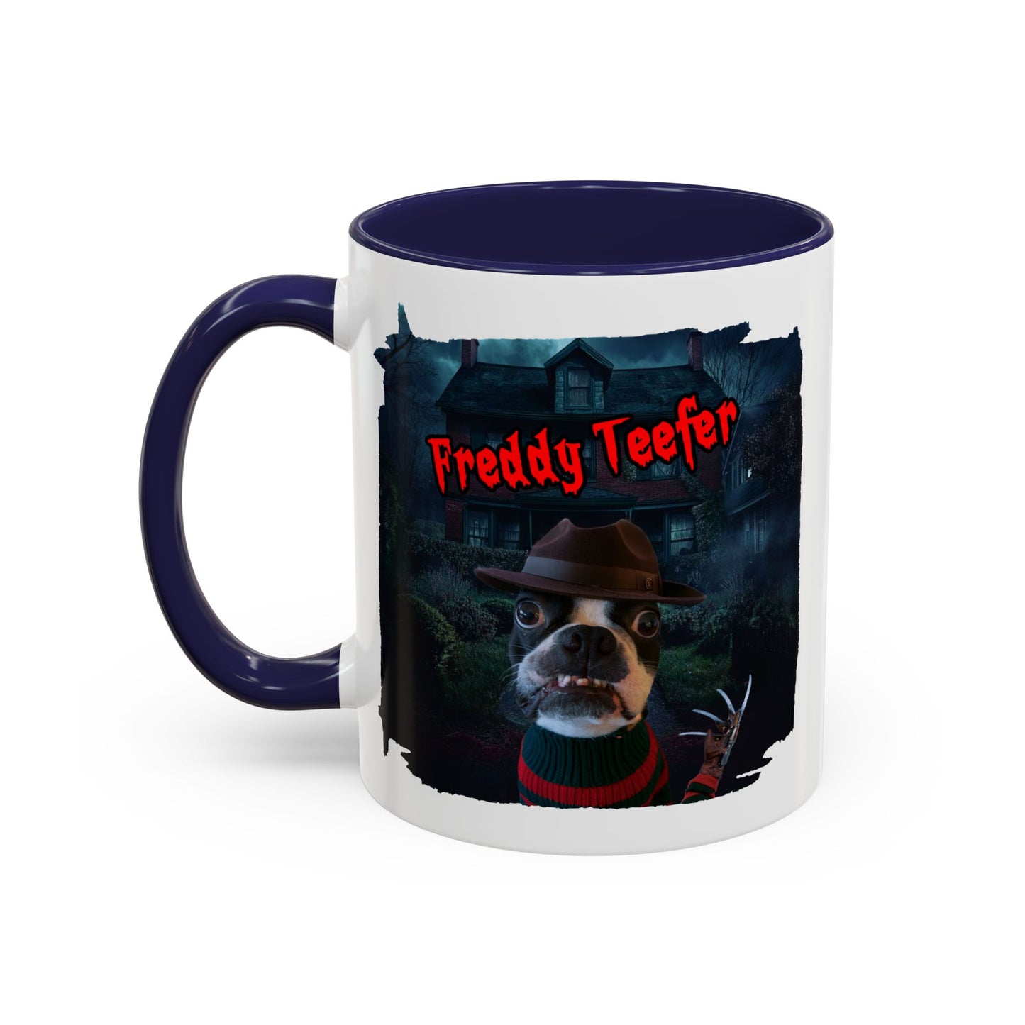 Freddy Teefer Accent Mug: Nightmare Brews Await
