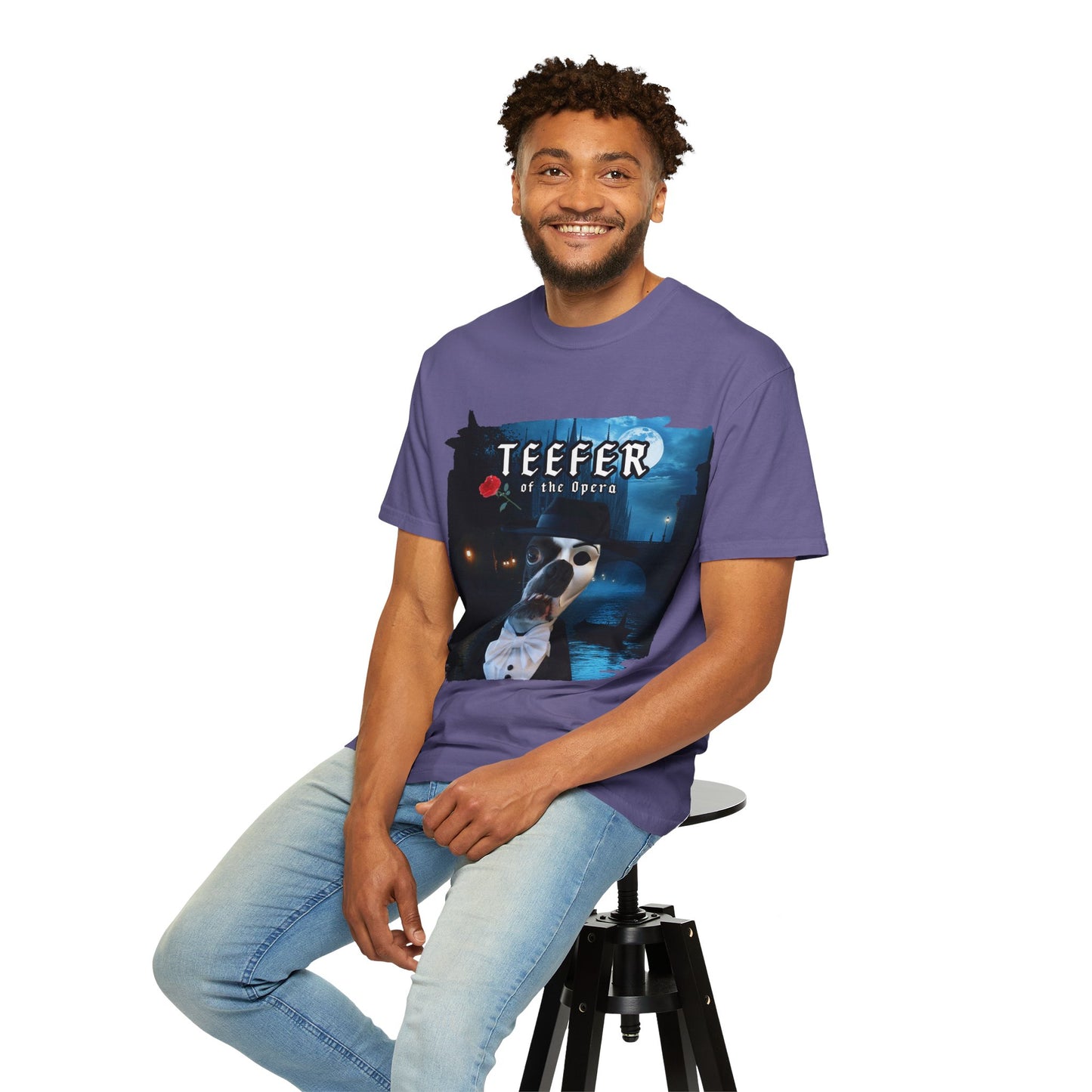 Teefer of the Opera Unisex T-Shirt: Curtain Call Comfort