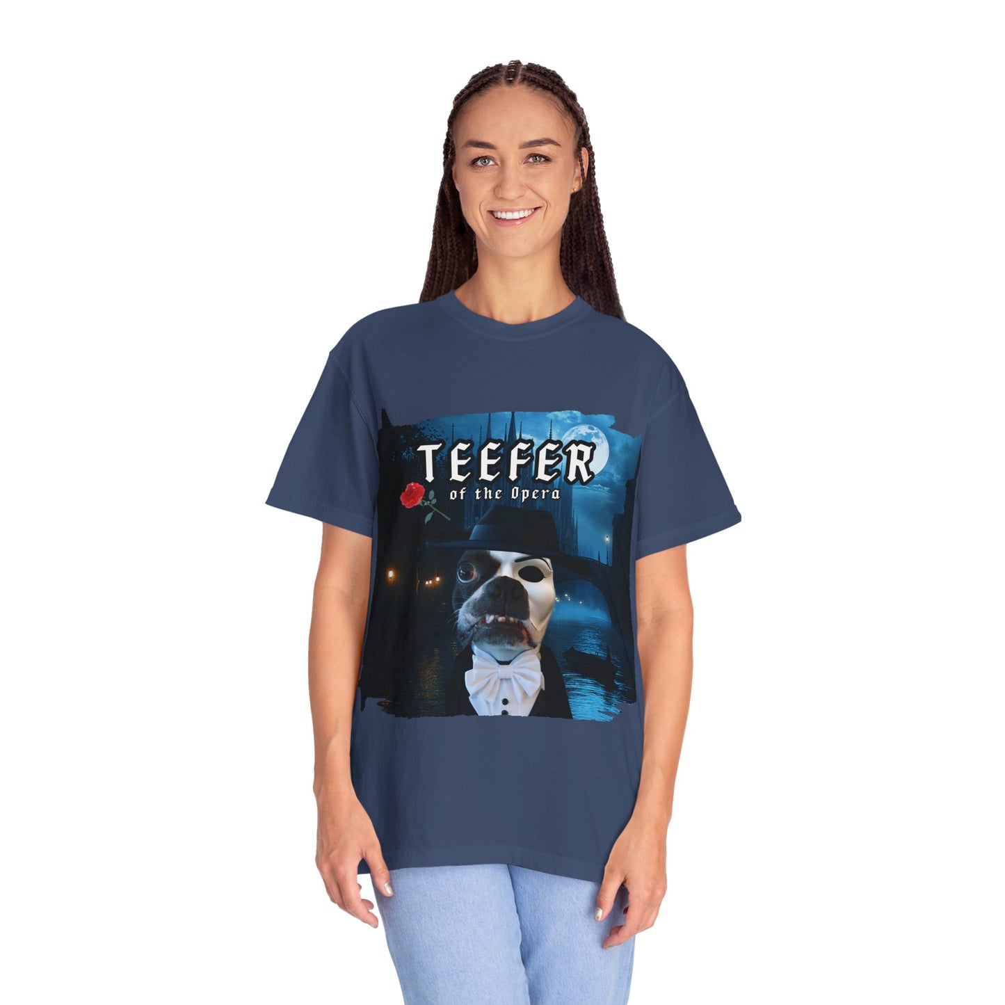 Teefer of the Opera Unisex T-Shirt: Curtain Call Comfort