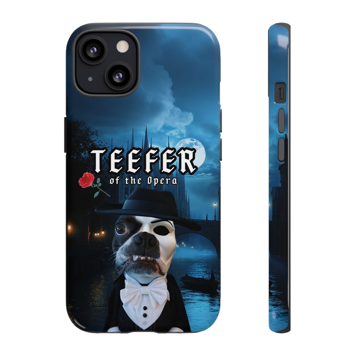 Teefer of the Opera Phone Case: Dramatic Elegance