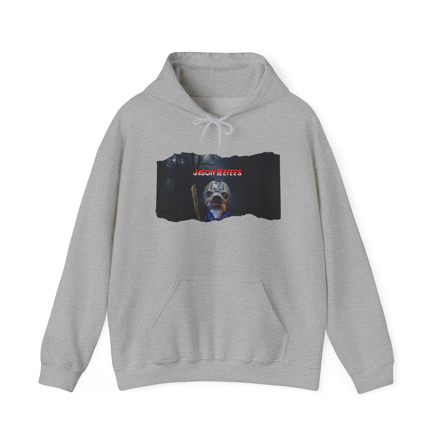 Jason Teefees Unisex Pullover Hoodie: Camp Crystal Comfort