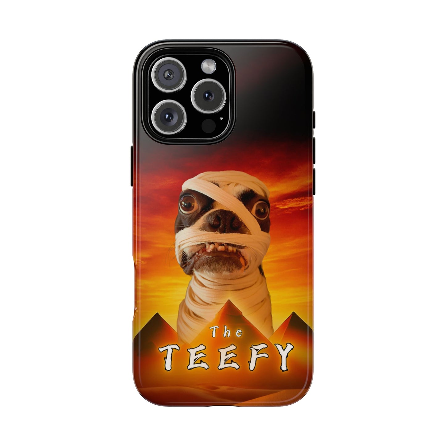 The Teefy Phone Case: Perfect for Teef and Classic Horror Enthusiasts