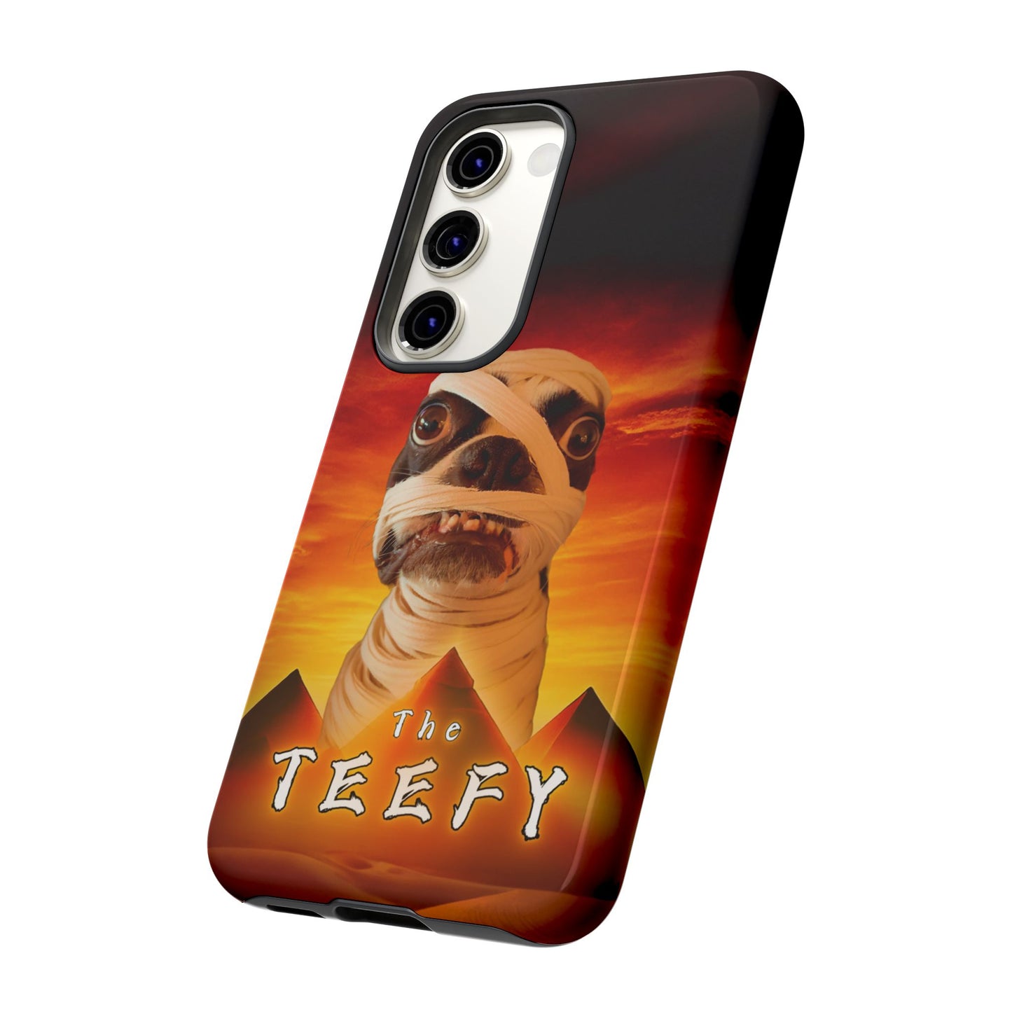 The Teefy Phone Case: Perfect for Teef and Classic Horror Enthusiasts