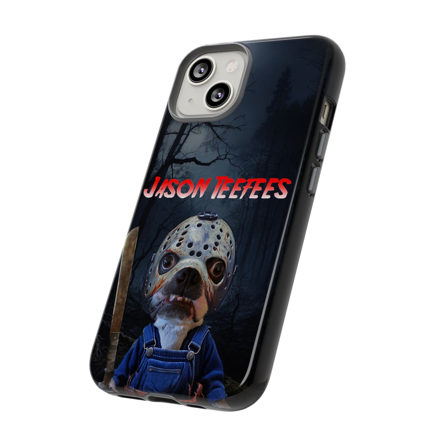 Masked Mischief: Jason Teefees Phone Case