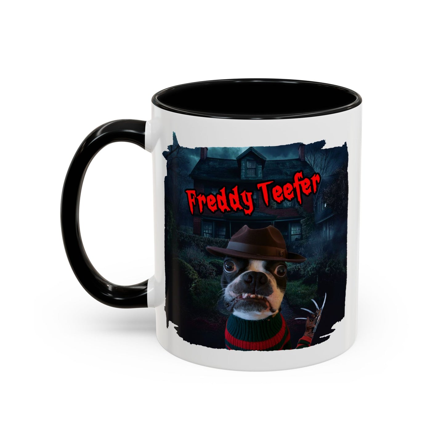 Freddy Teefer Accent Mug: Nightmare Brews Await