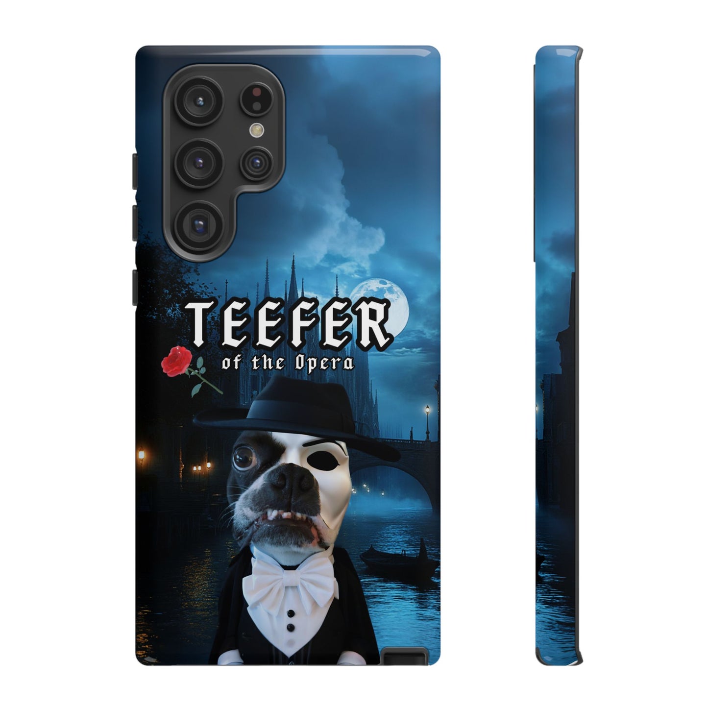 Teefer of the Opera Phone Case: Dramatic Elegance