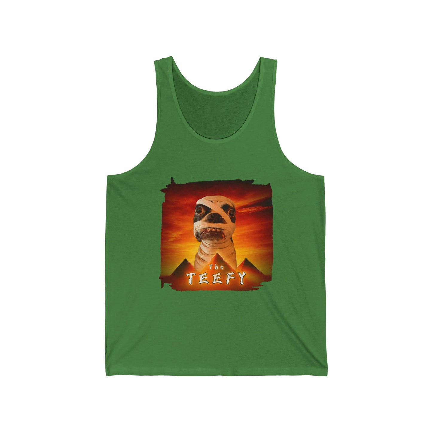 The Teefy Unisex Tank Top: Mummy's Casual Charm
