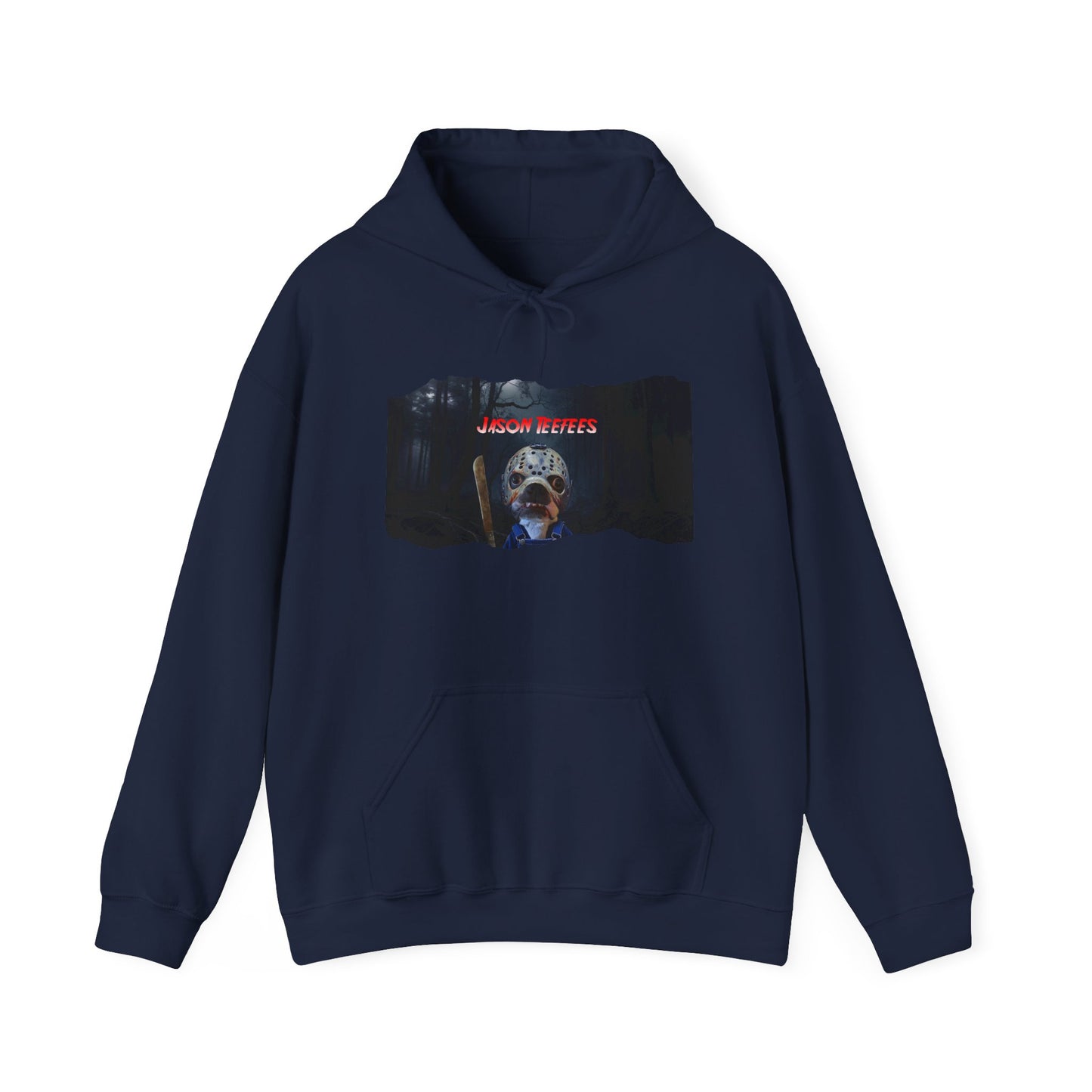Jason Teefees Unisex Pullover Hoodie: Camp Crystal Comfort
