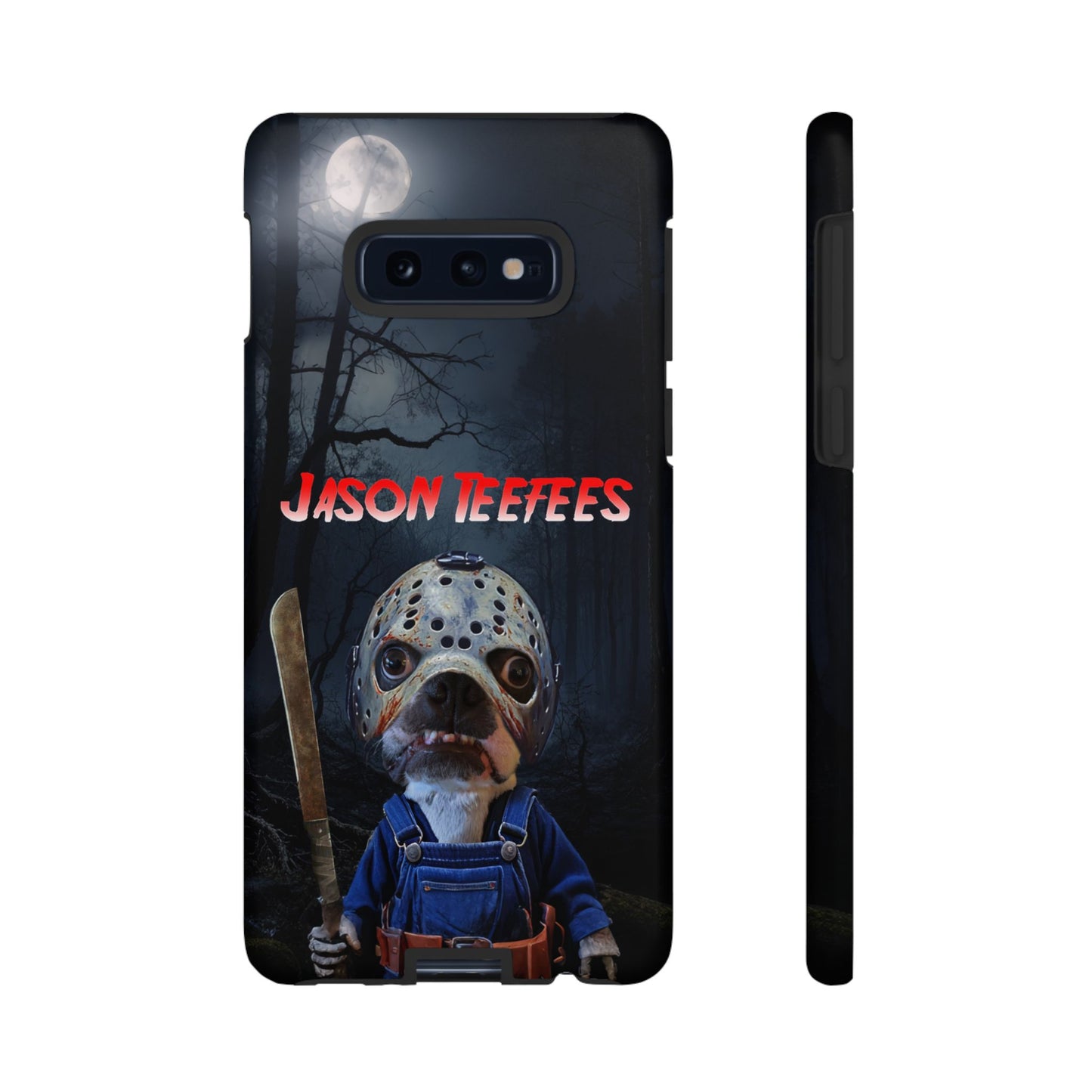 Masked Mischief: Jason Teefees Phone Case