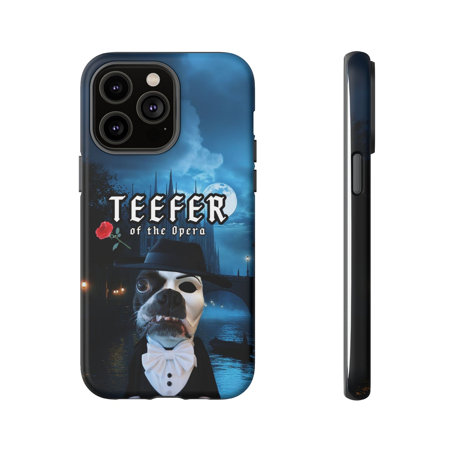 Teefer of the Opera Phone Case: Dramatic Elegance