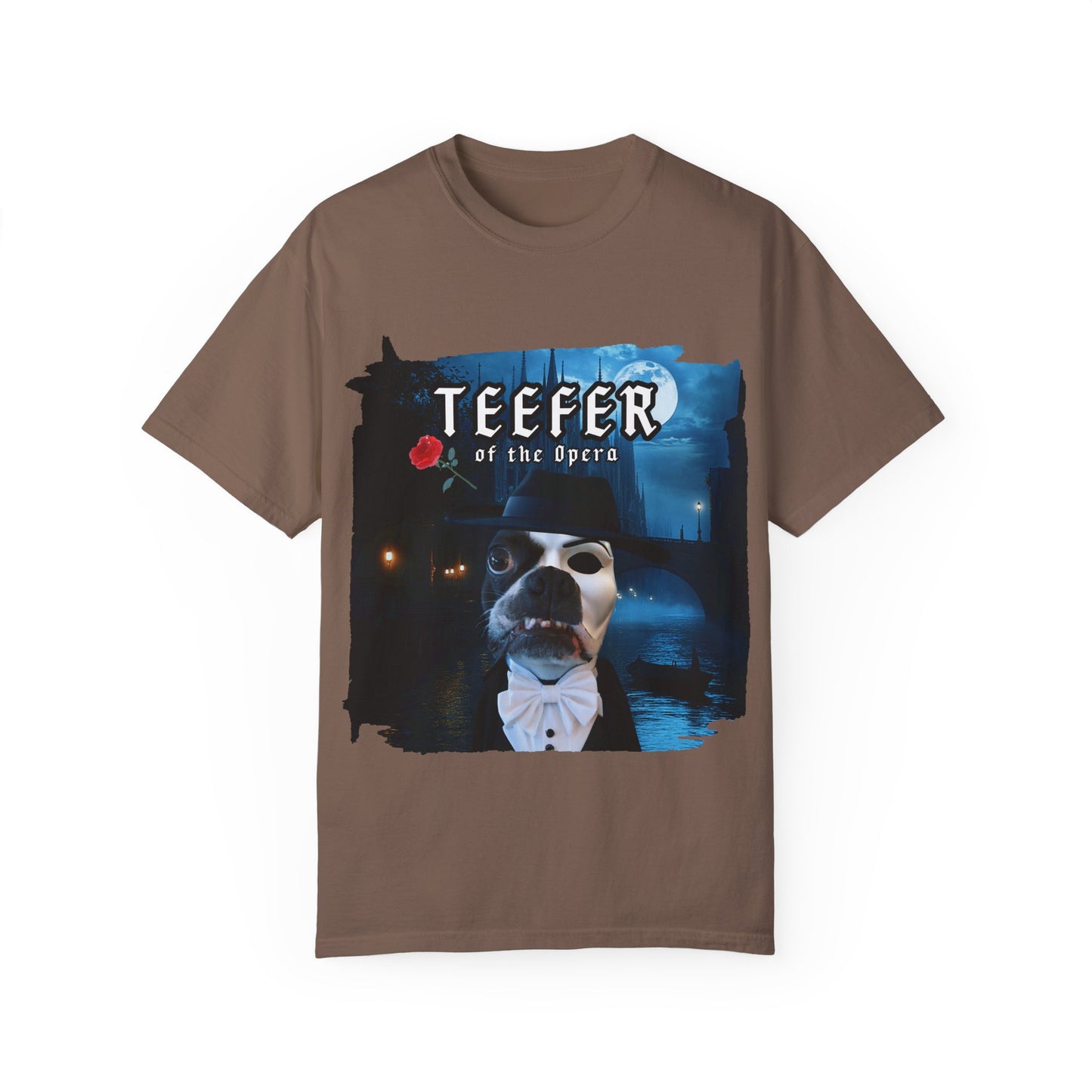 Teefer of the Opera Unisex T-Shirt: Curtain Call Comfort
