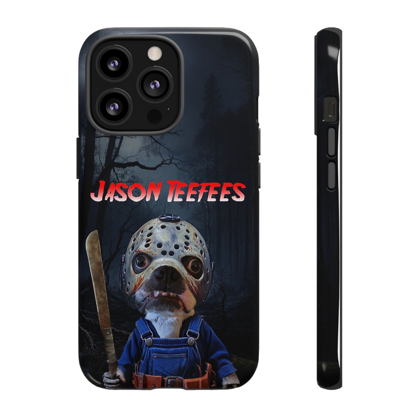Masked Mischief: Jason Teefees Phone Case