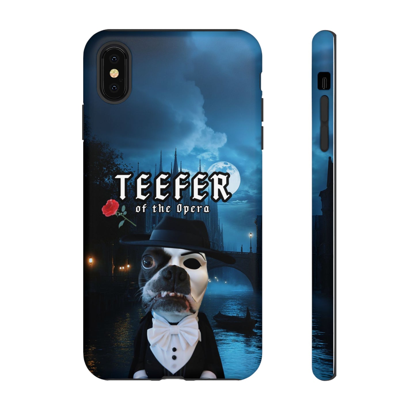 Teefer of the Opera Phone Case: Dramatic Elegance