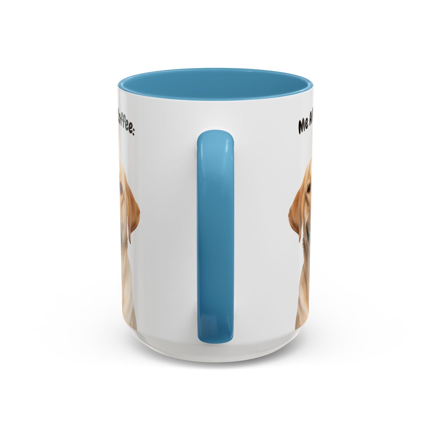 Funny Labrador Retriever Coffee Mug – Me Before Coffee / Me After Coffee – Cute Lab Teeth Design – Teefers Original