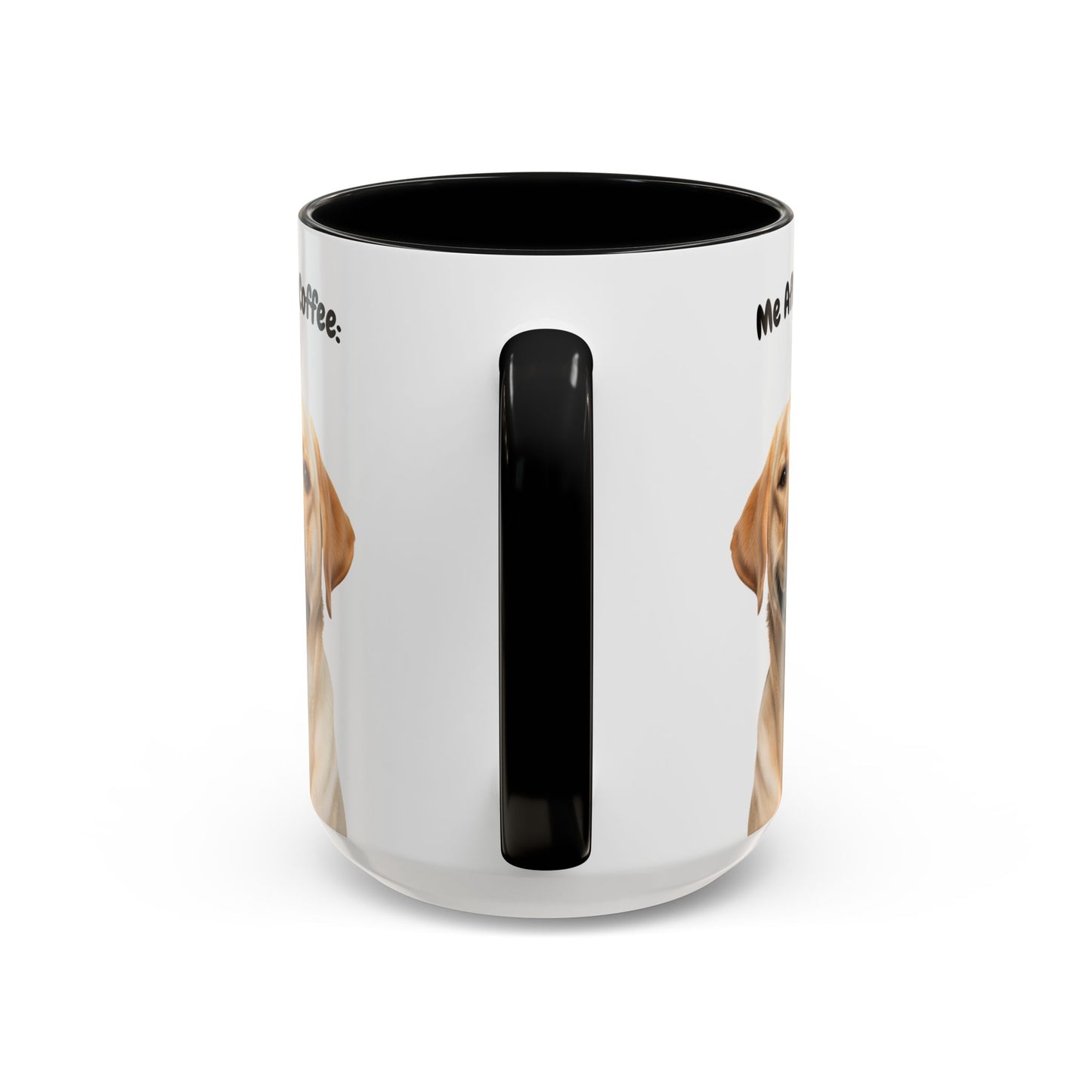 Funny Labrador Retriever Coffee Mug – Me Before Coffee / Me After Coffee – Cute Lab Teeth Design – Teefers Original