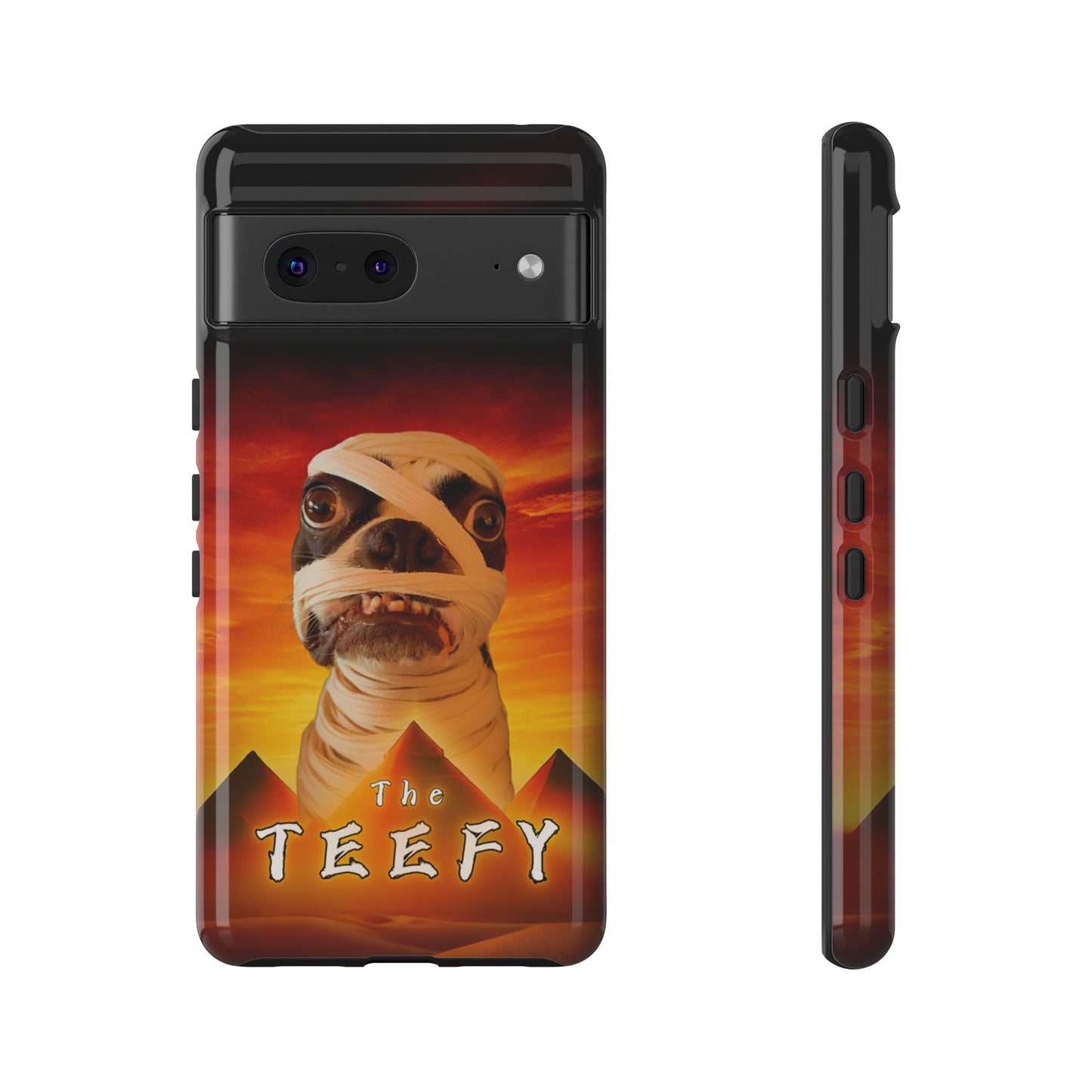 The Teefy Phone Case: Perfect for Teef and Classic Horror Enthusiasts