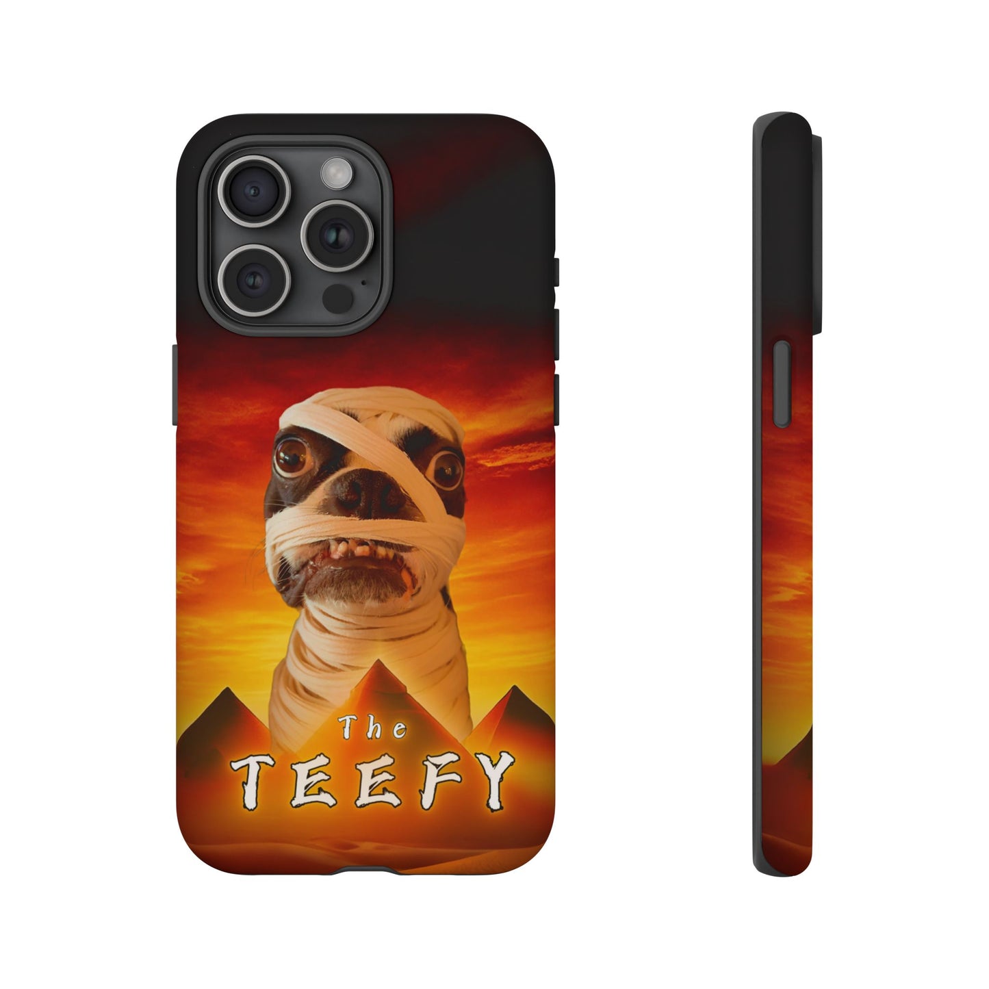 The Teefy Phone Case: Perfect for Teef and Classic Horror Enthusiasts