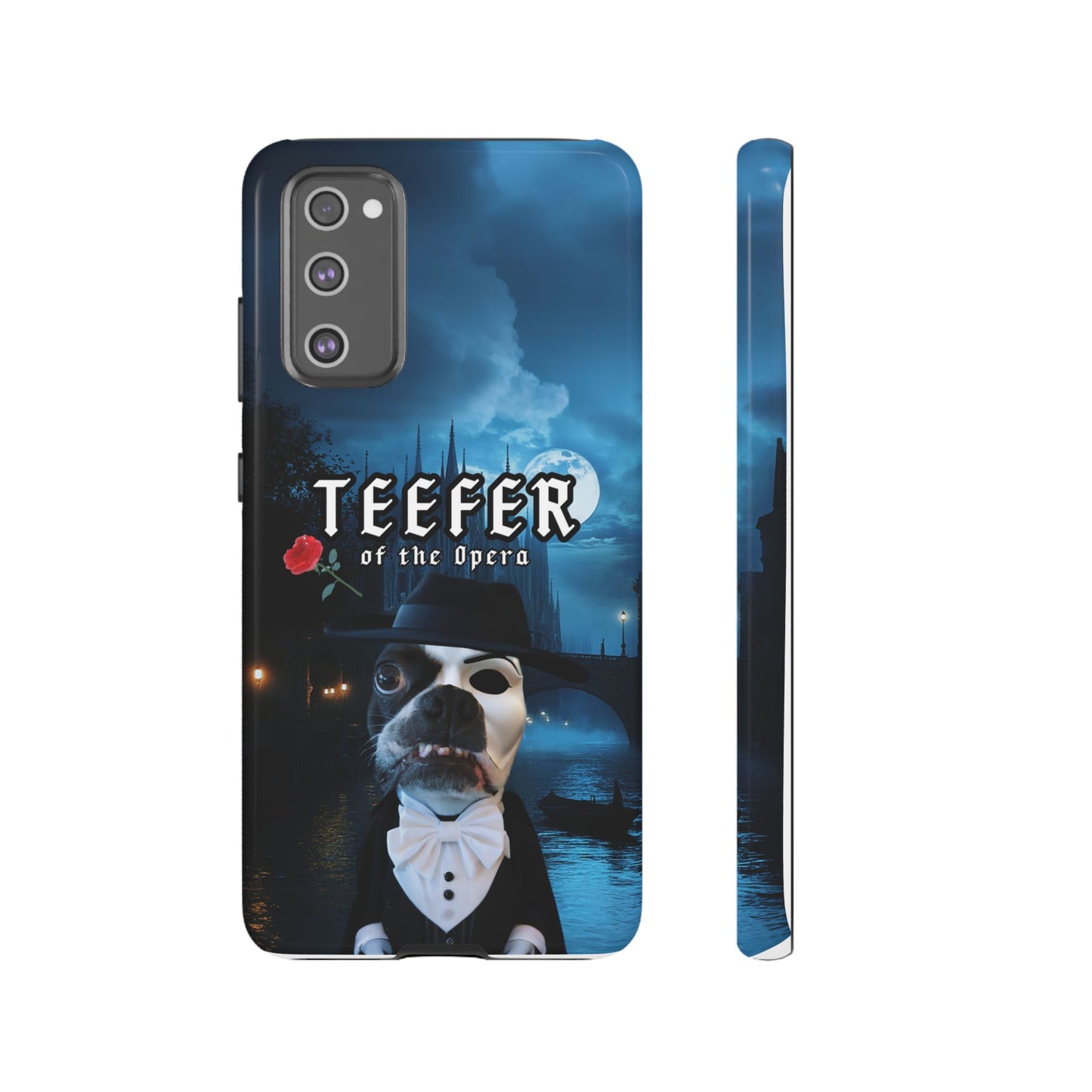 Teefer of the Opera Phone Case: Dramatic Elegance