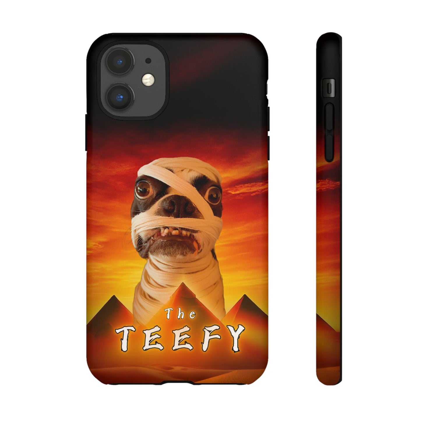 The Teefy Phone Case: Perfect for Teef and Classic Horror Enthusiasts