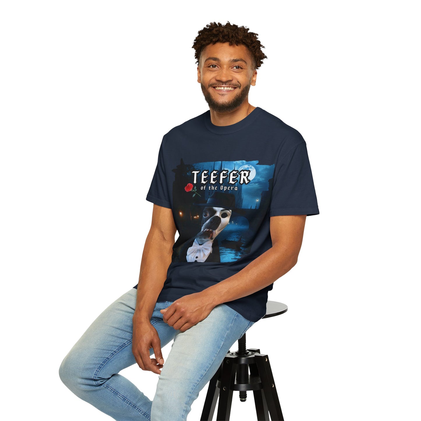 Teefer of the Opera Unisex T-Shirt: Curtain Call Comfort
