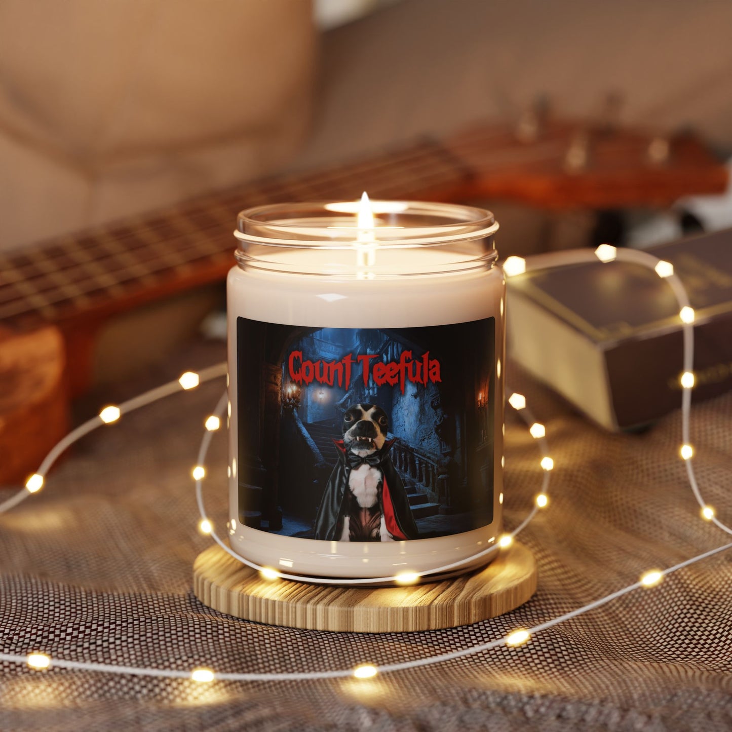 Count Teefula Scented Candle: Gothic Nightfall