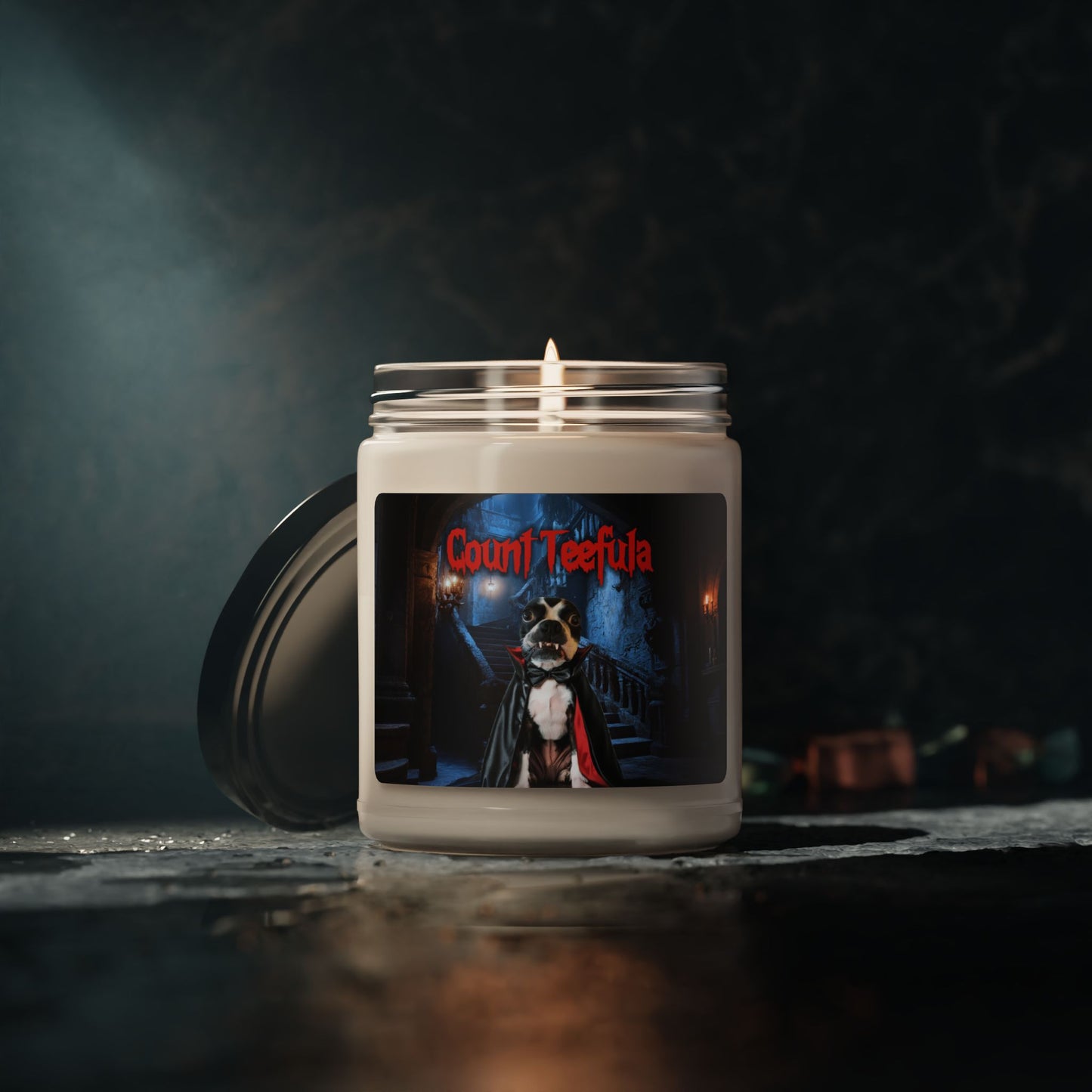 Count Teefula Scented Candle: Gothic Nightfall