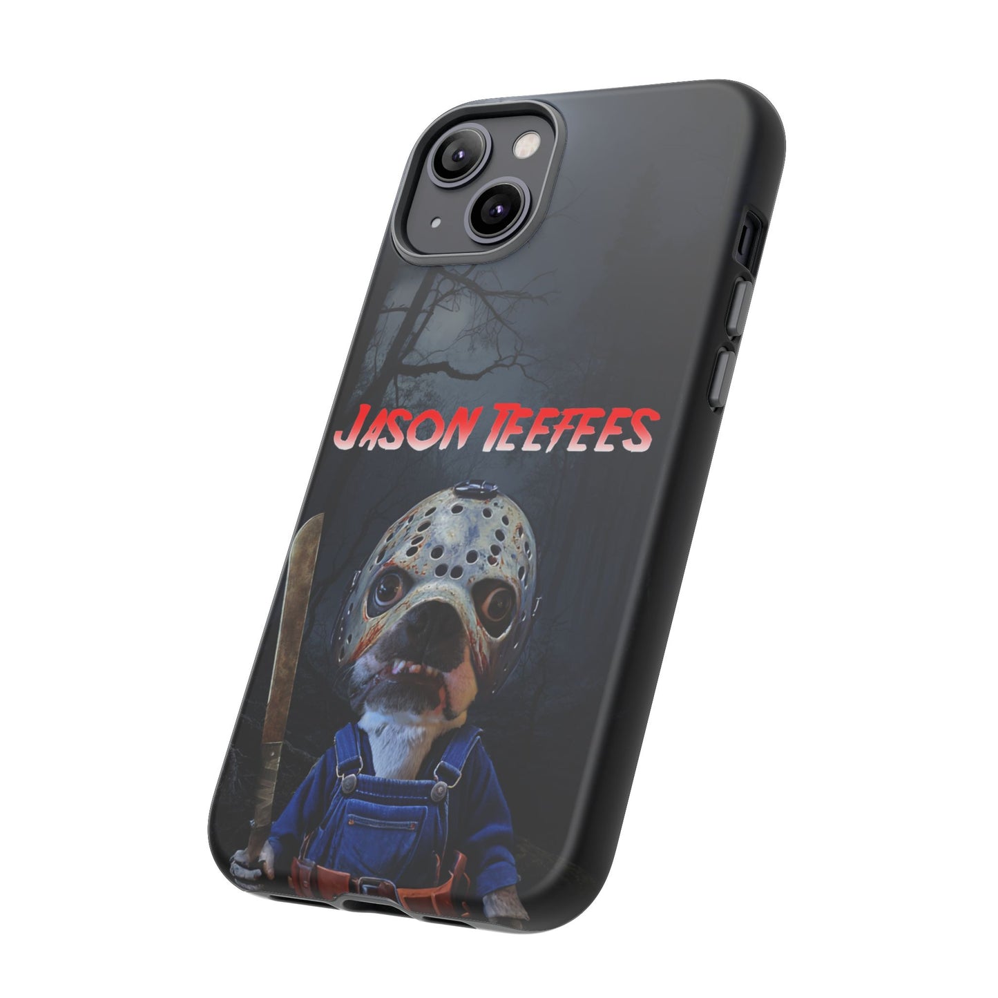 Masked Mischief: Jason Teefees Phone Case