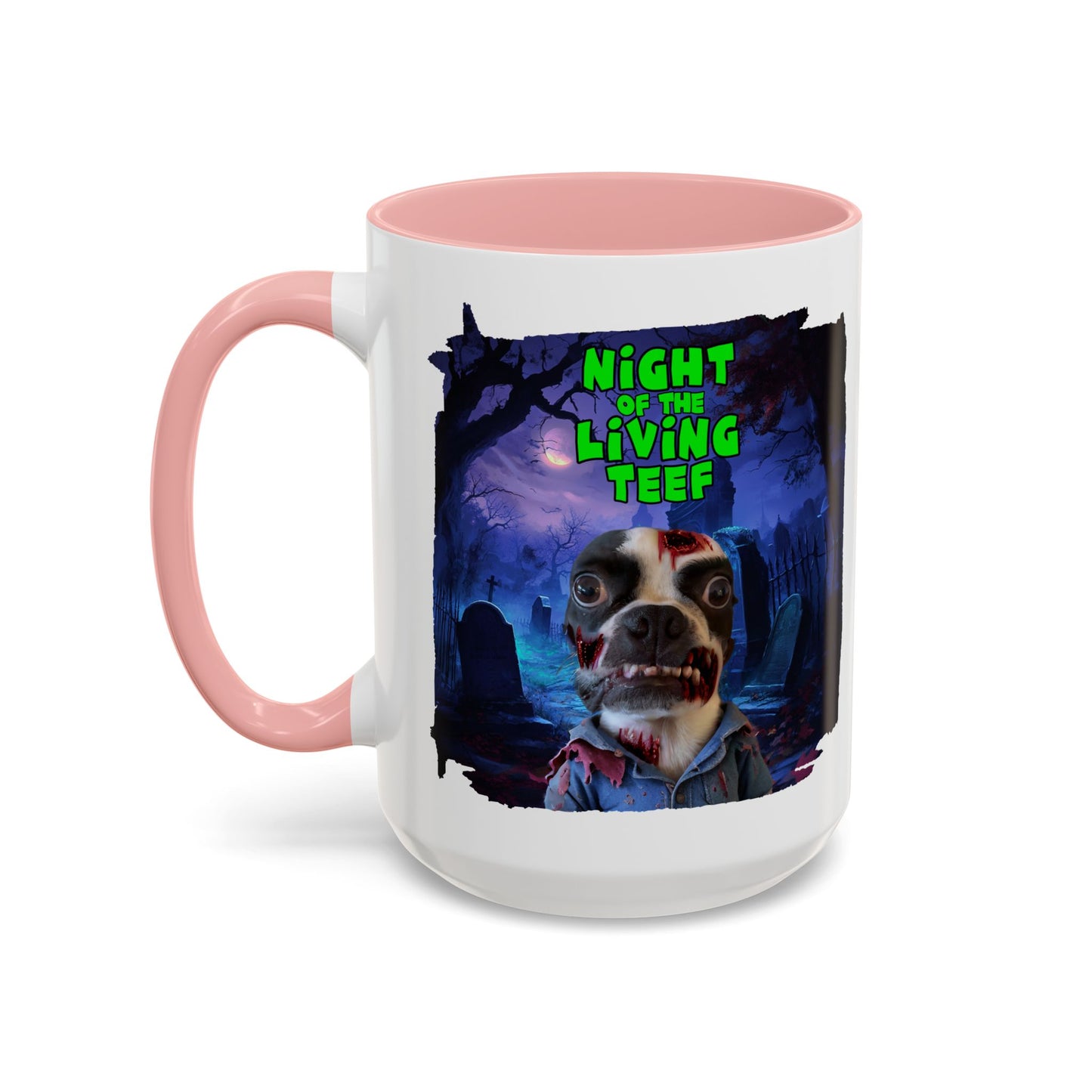 Night of the Living Teef Accent Mug: Zombie Sips