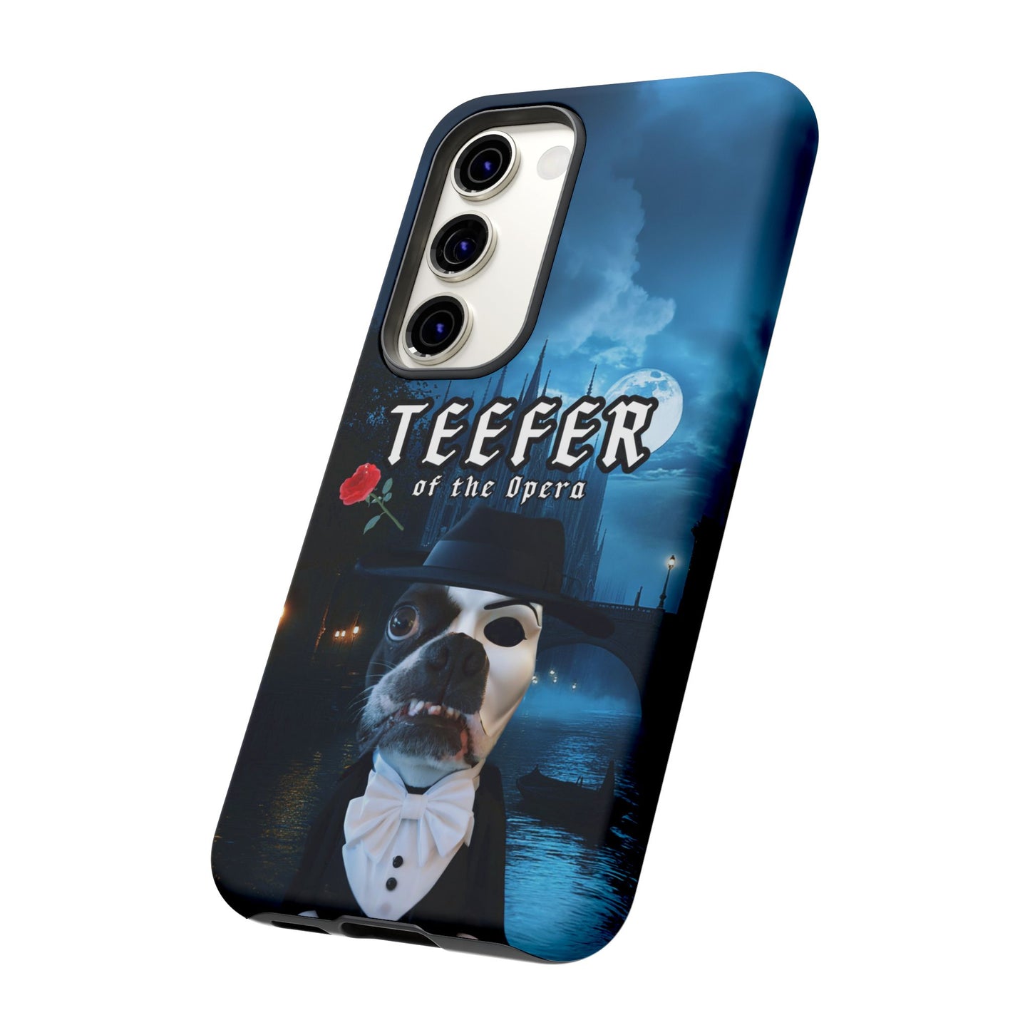 Teefer of the Opera Phone Case: Dramatic Elegance