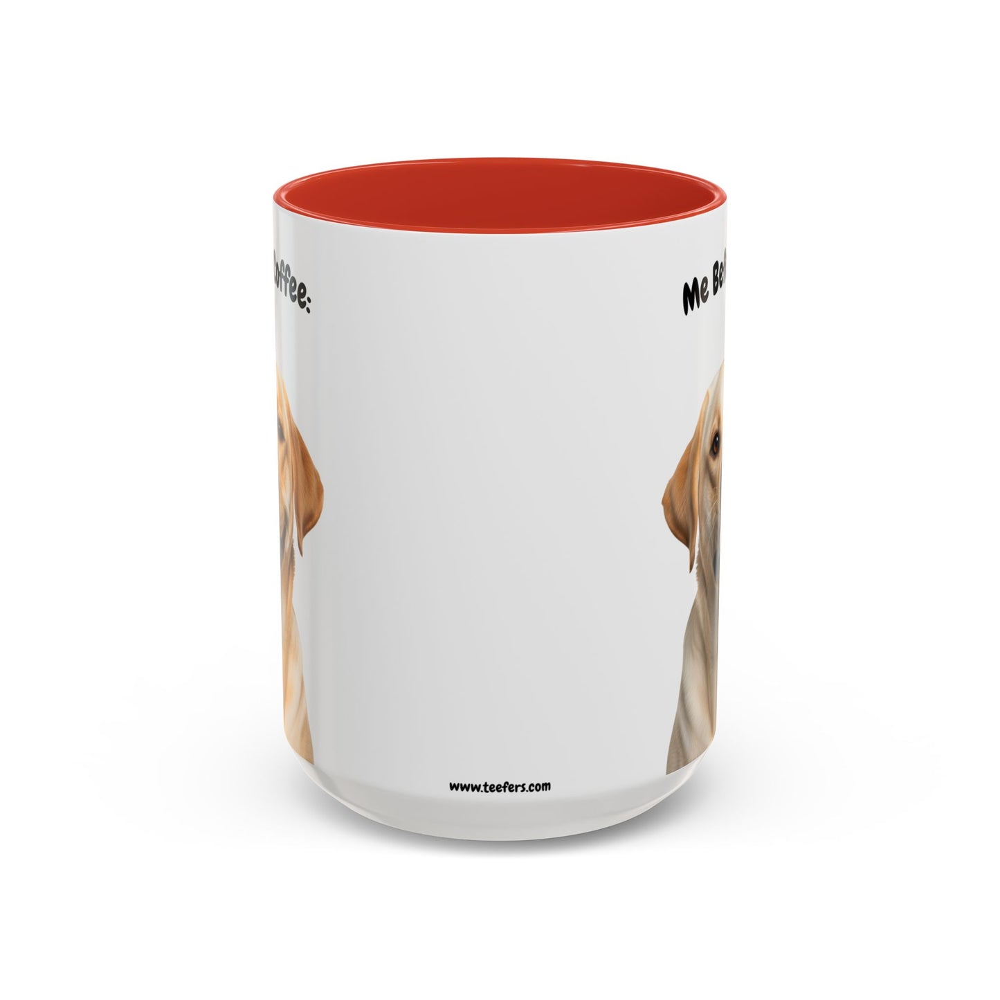 Funny Labrador Retriever Coffee Mug – Me Before Coffee / Me After Coffee – Cute Lab Teeth Design – Teefers Original