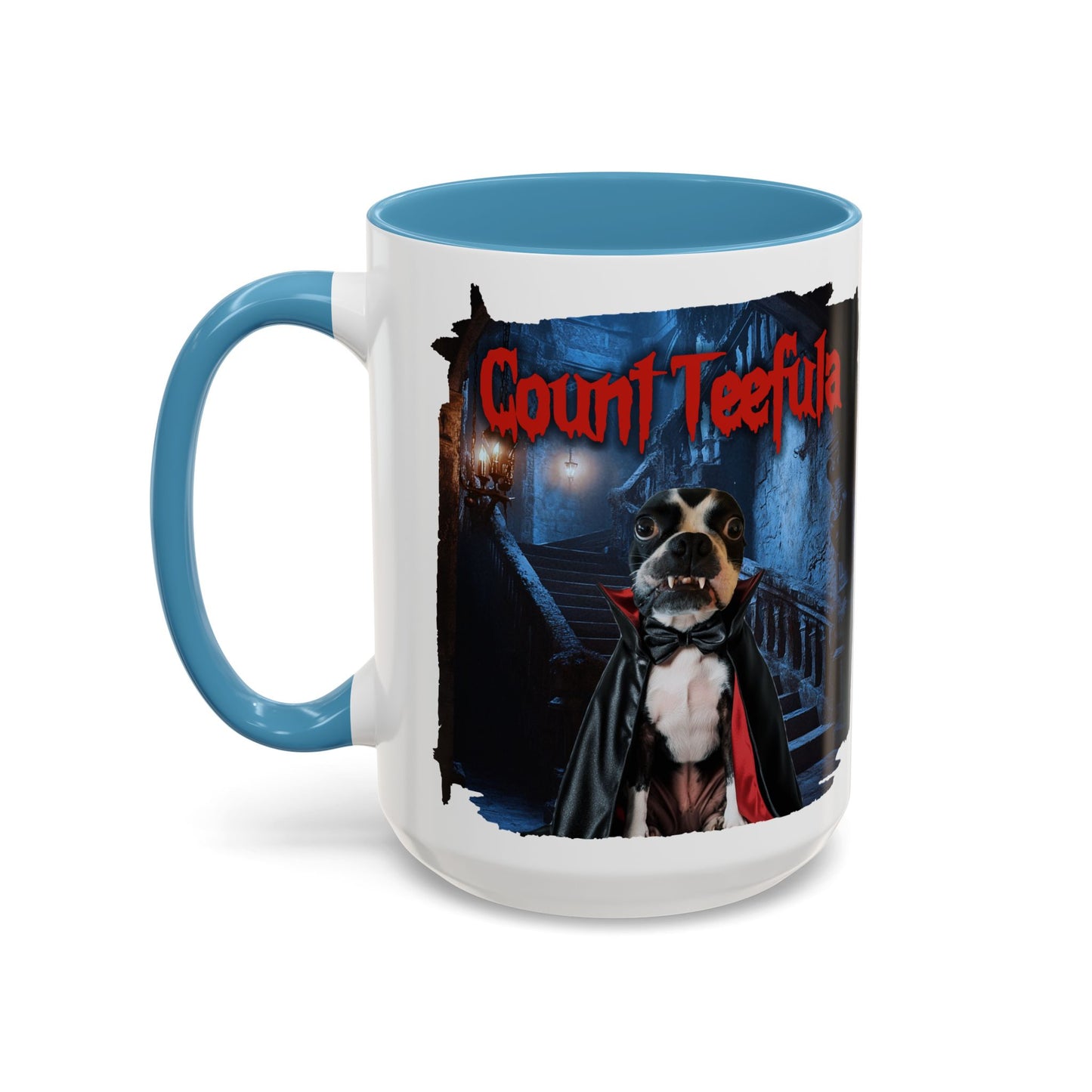 Sip with Count Teefula: Accent Mug