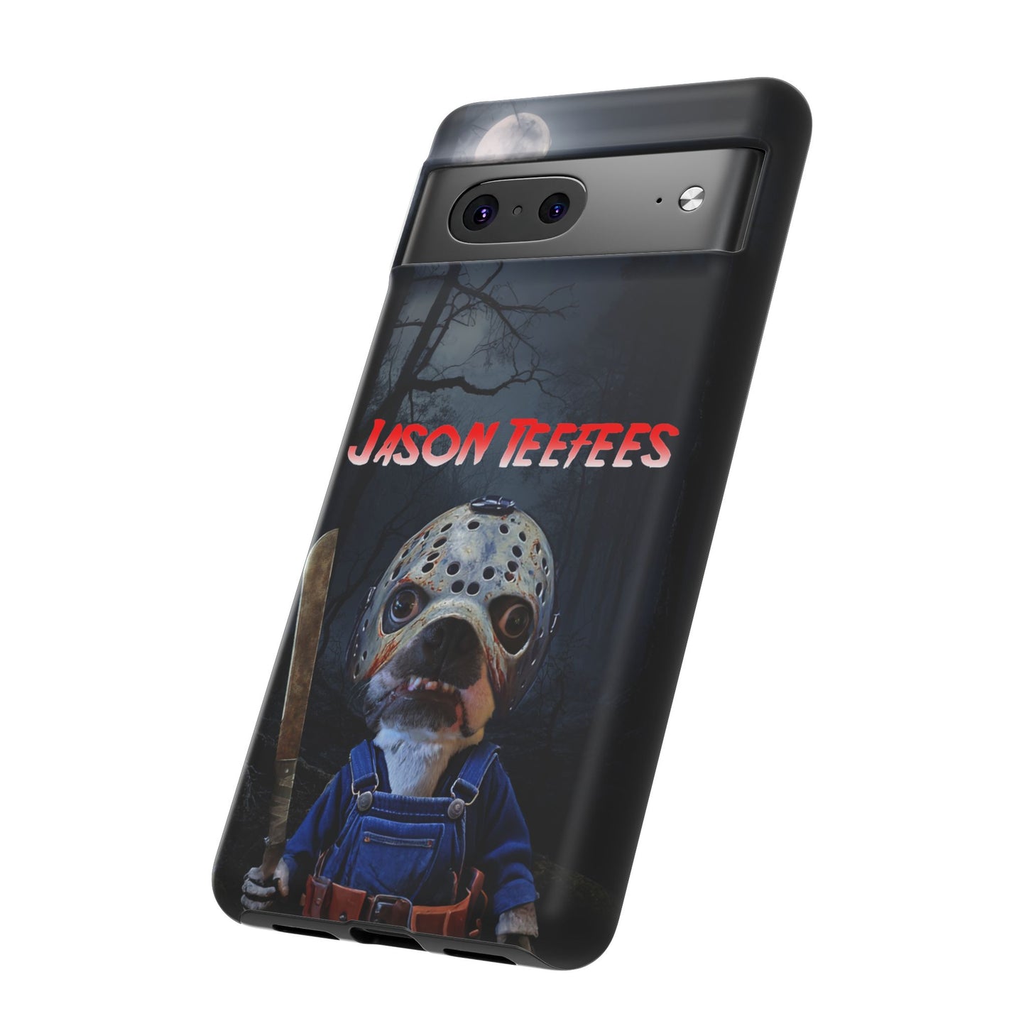 Masked Mischief: Jason Teefees Phone Case