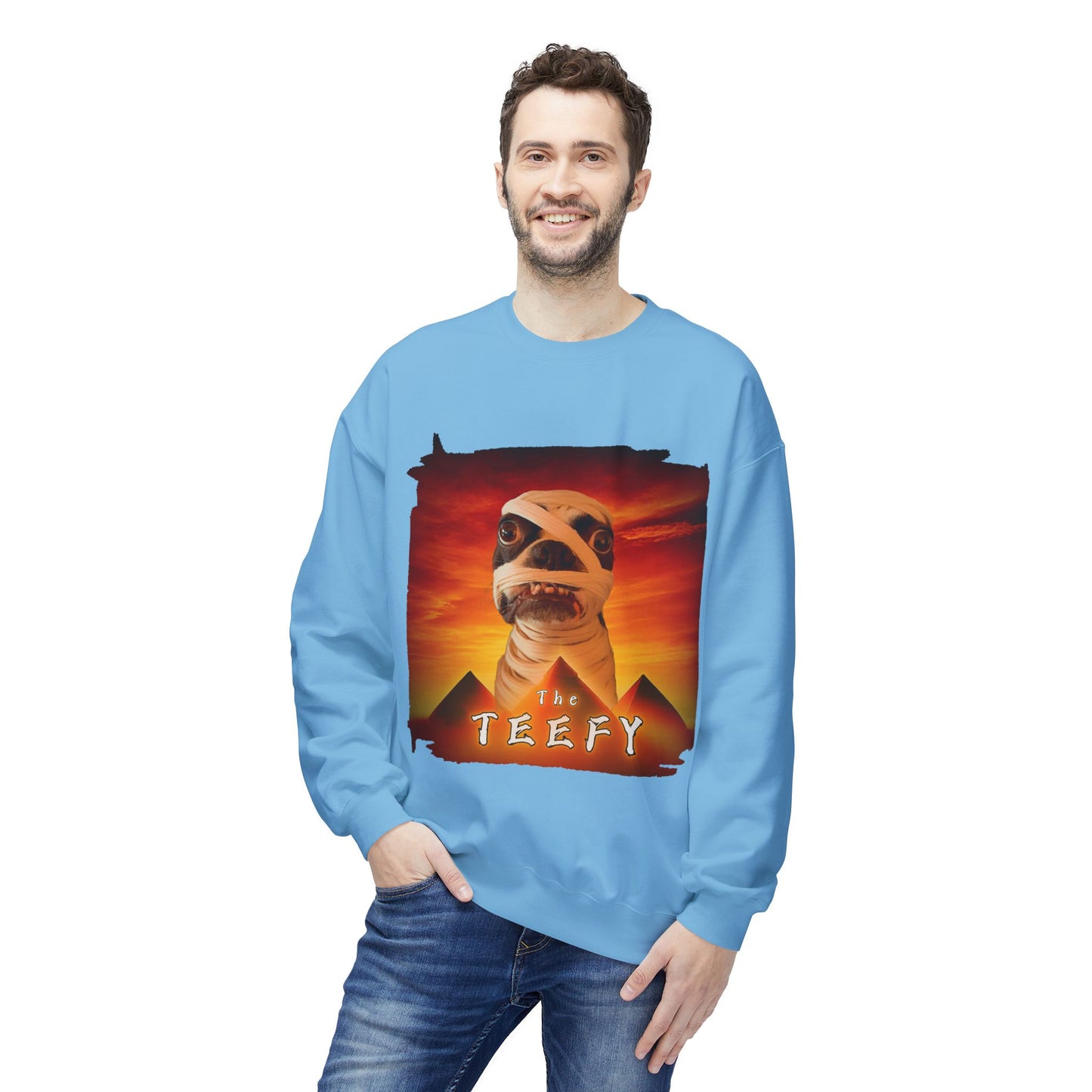 The Teefy Crewneck Sweatshirt: Ancient Comfort