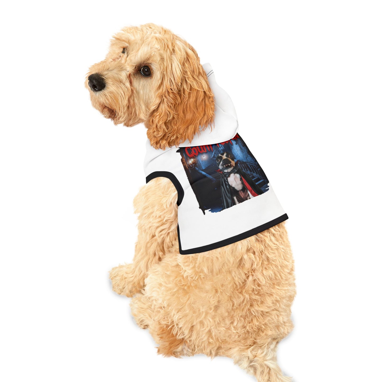 Count Teefula Pet Hoodie: Vampiric Cuteness Unleashed