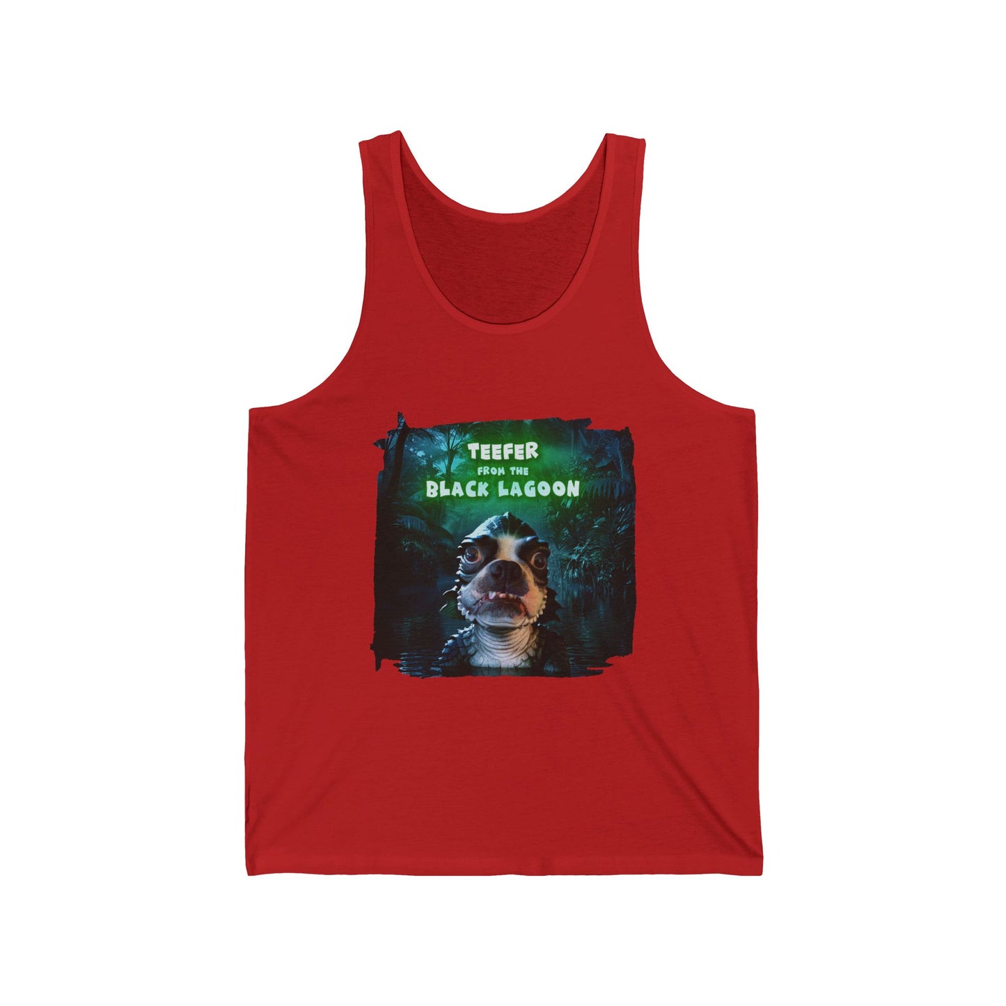 Teefer from the Black Lagoon Unisex Tank Top: Lagoon Explorer