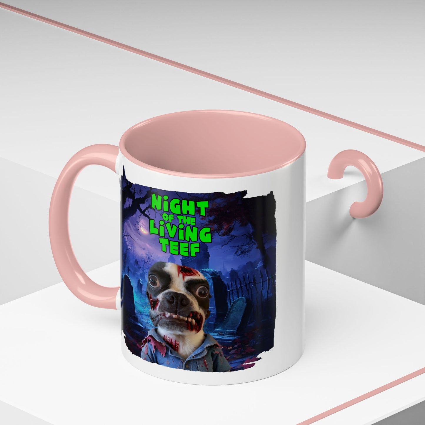 Night of the Living Teef Accent Mug: Zombie Sips